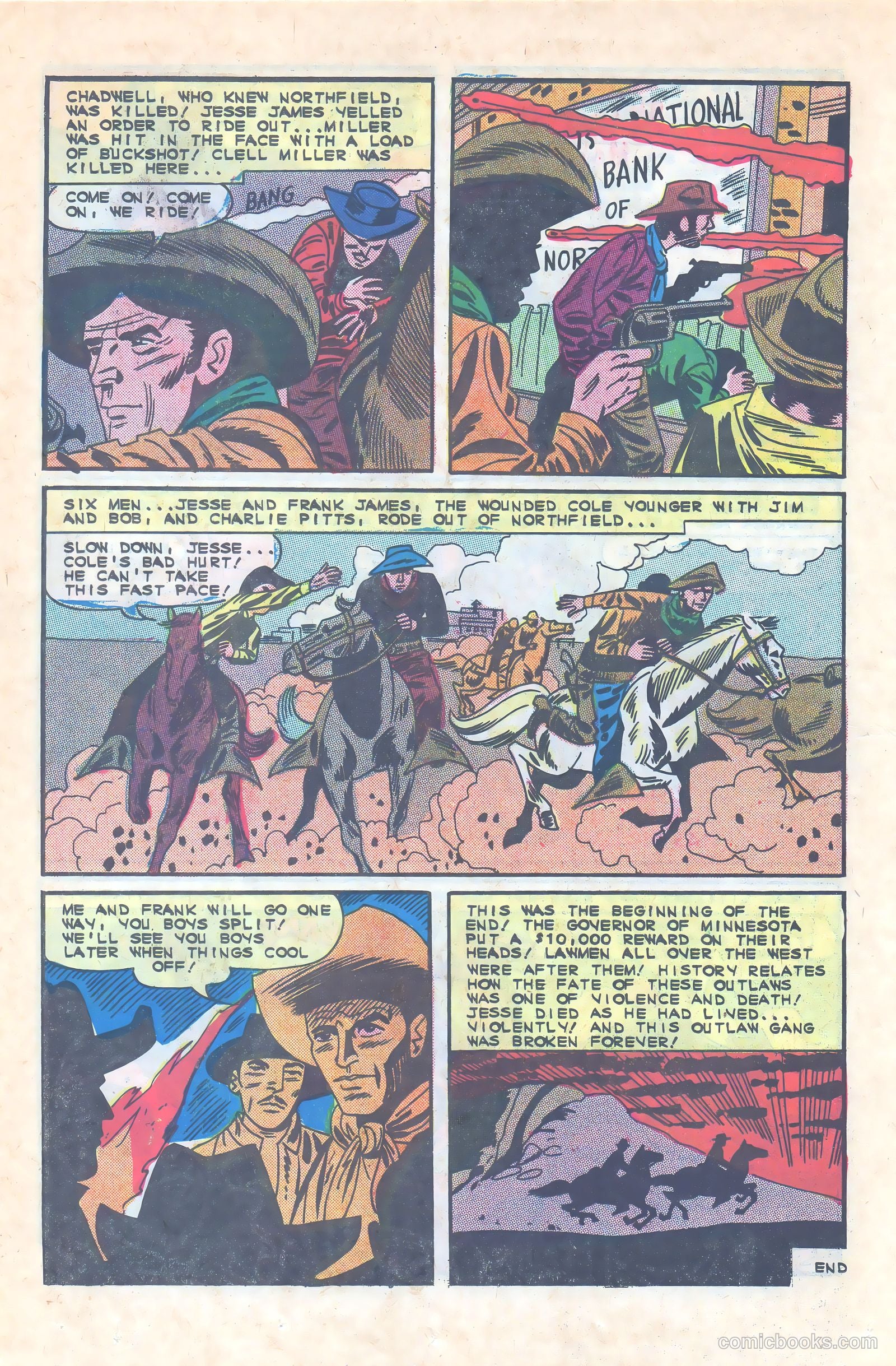 Outlaws of the West #58 (1966) — page 22 of 36
