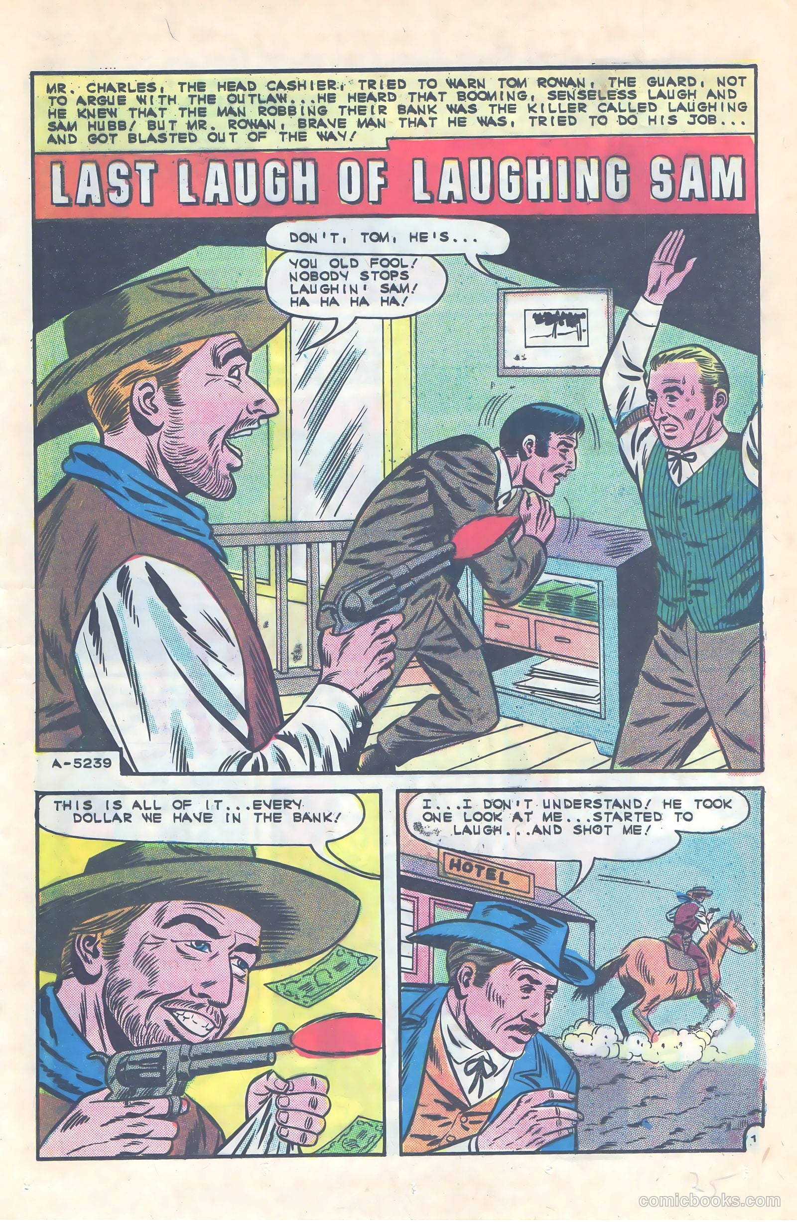 Outlaws of the West #58 (1966) — page 25 of 36