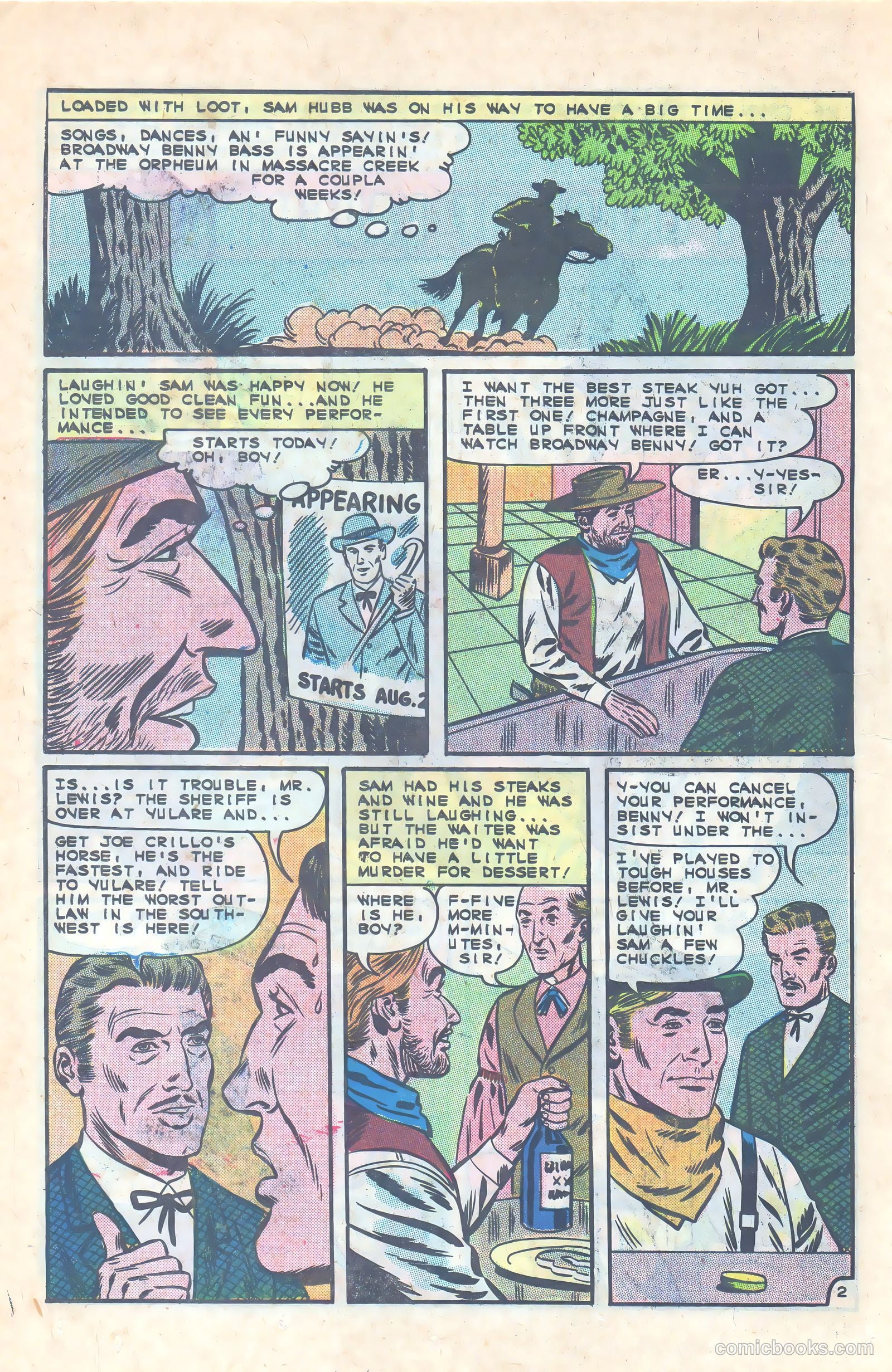 Outlaws of the West #58 (1966) — page 26 of 36