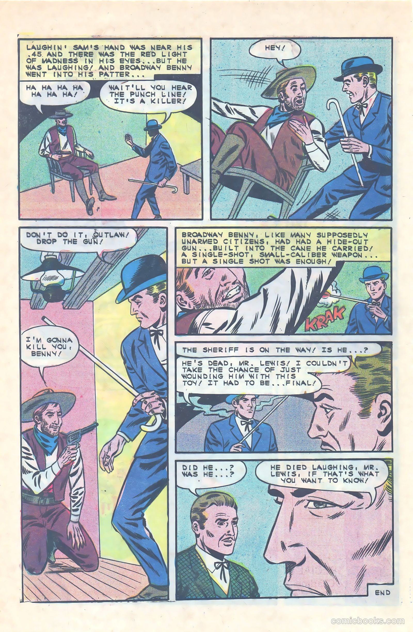 Outlaws of the West #58 (1966) — page 28 of 36