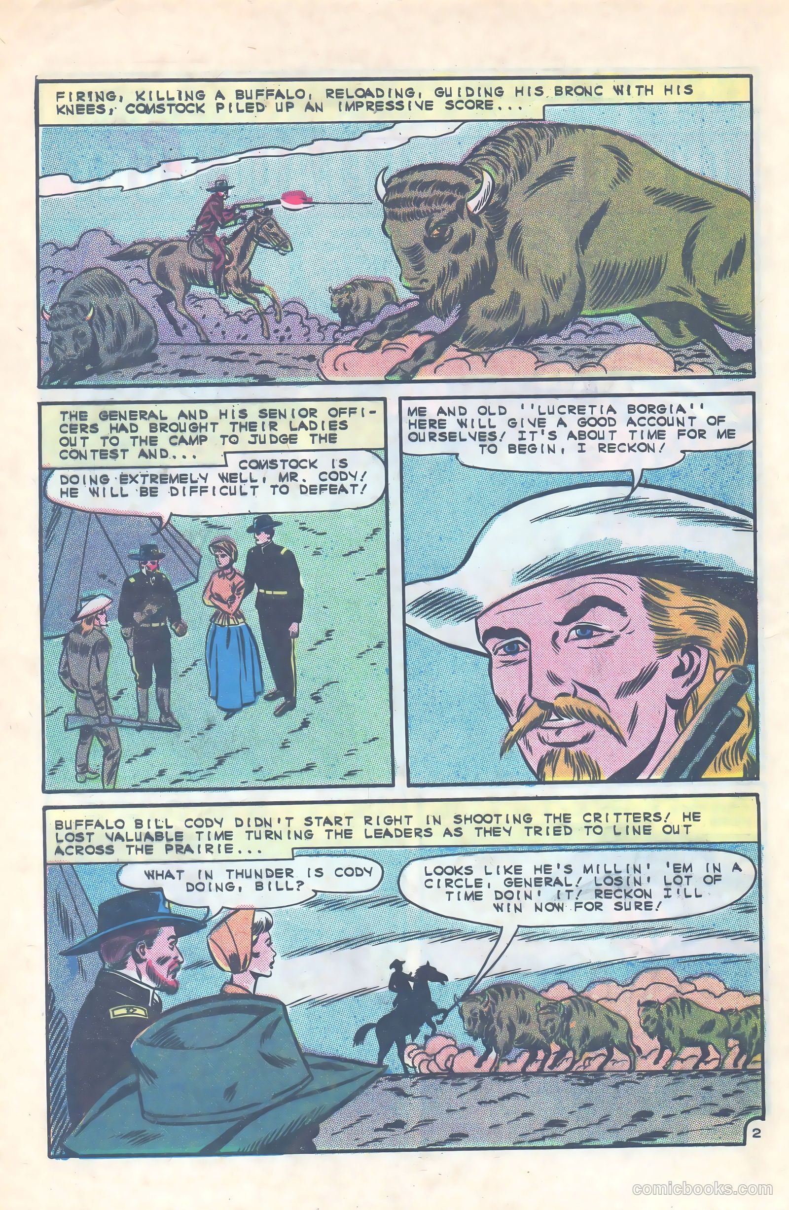 Outlaws of the West #58 (1966) — page 32 of 36