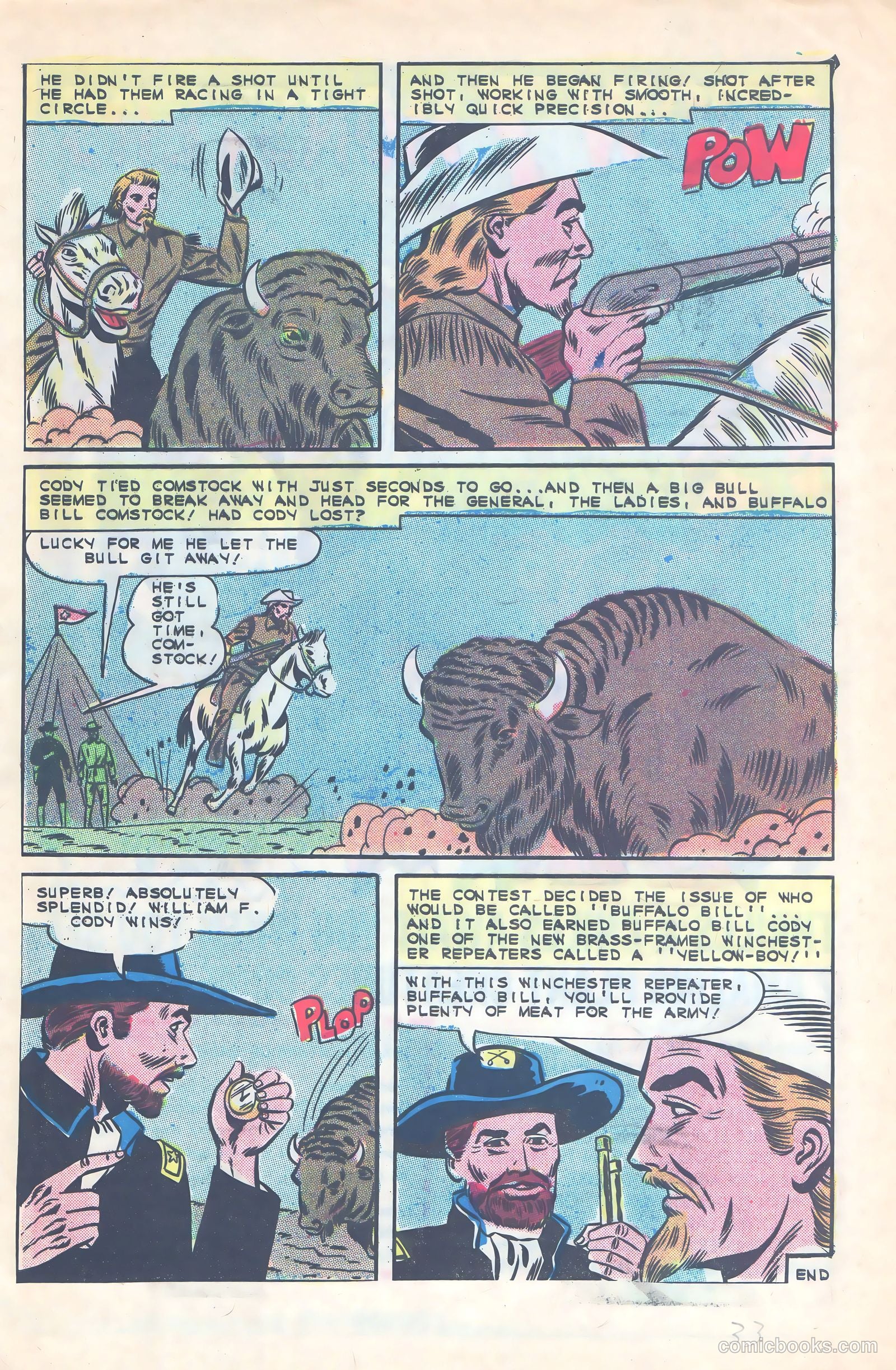 Outlaws of the West #58 (1966) — page 33 of 36