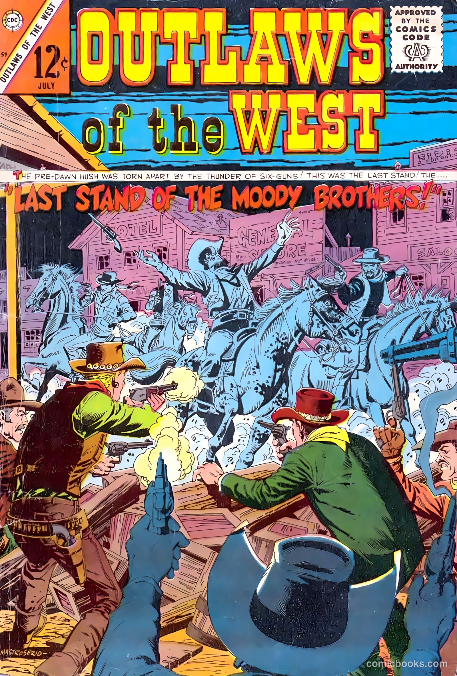 Outlaws of the West #59