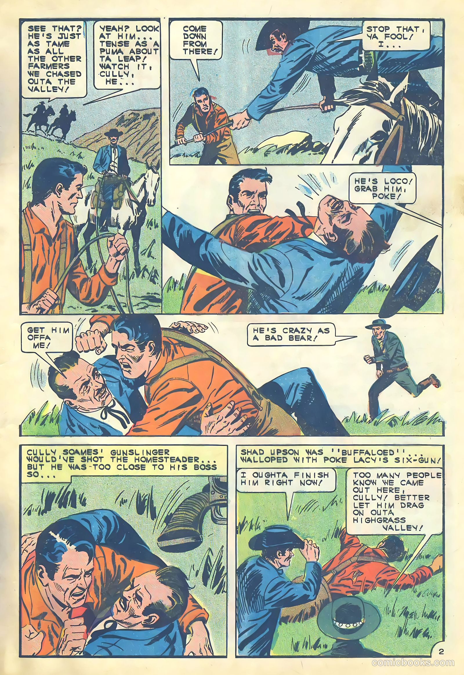 Outlaws of the West #59 (1966) — page 5 of 36