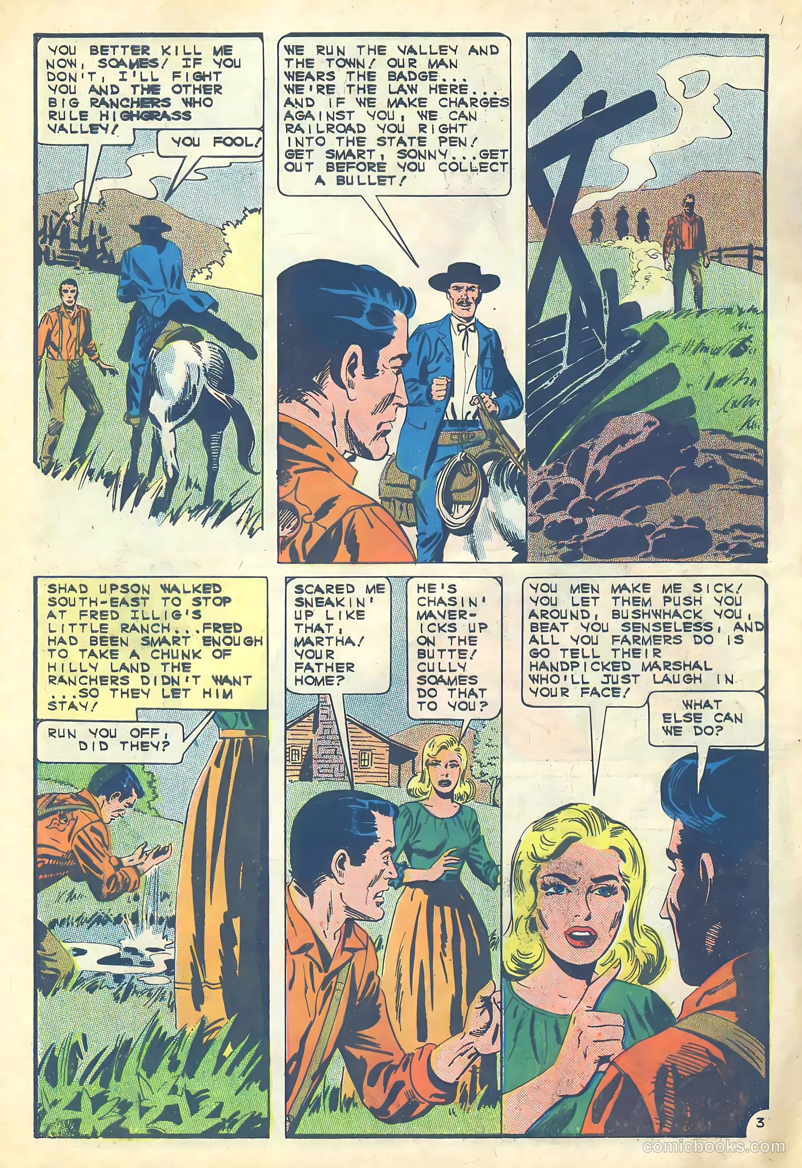 Outlaws of the West #59 (1966) — page 6 of 36