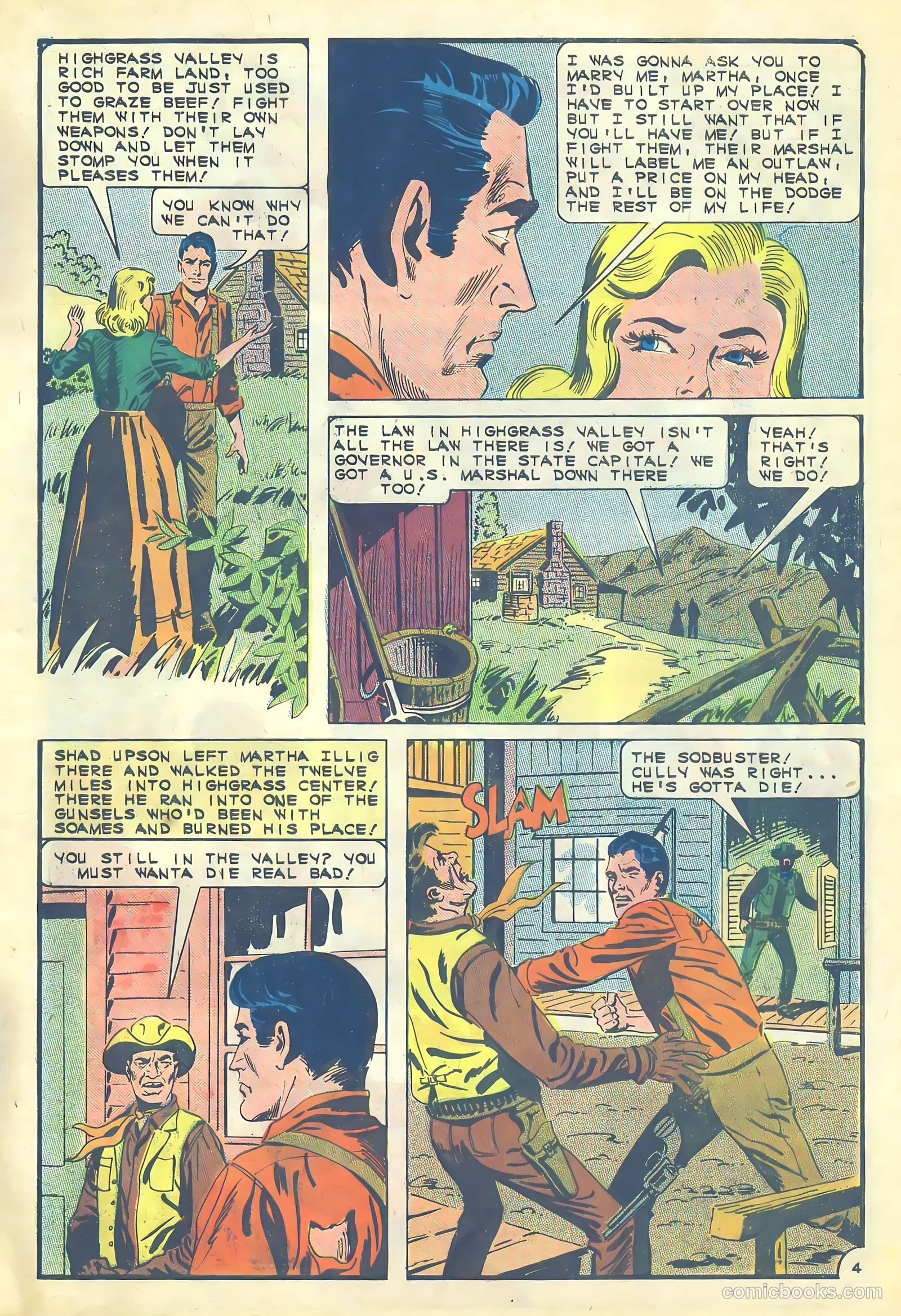 Outlaws of the West #59 (1966) — page 7 of 36