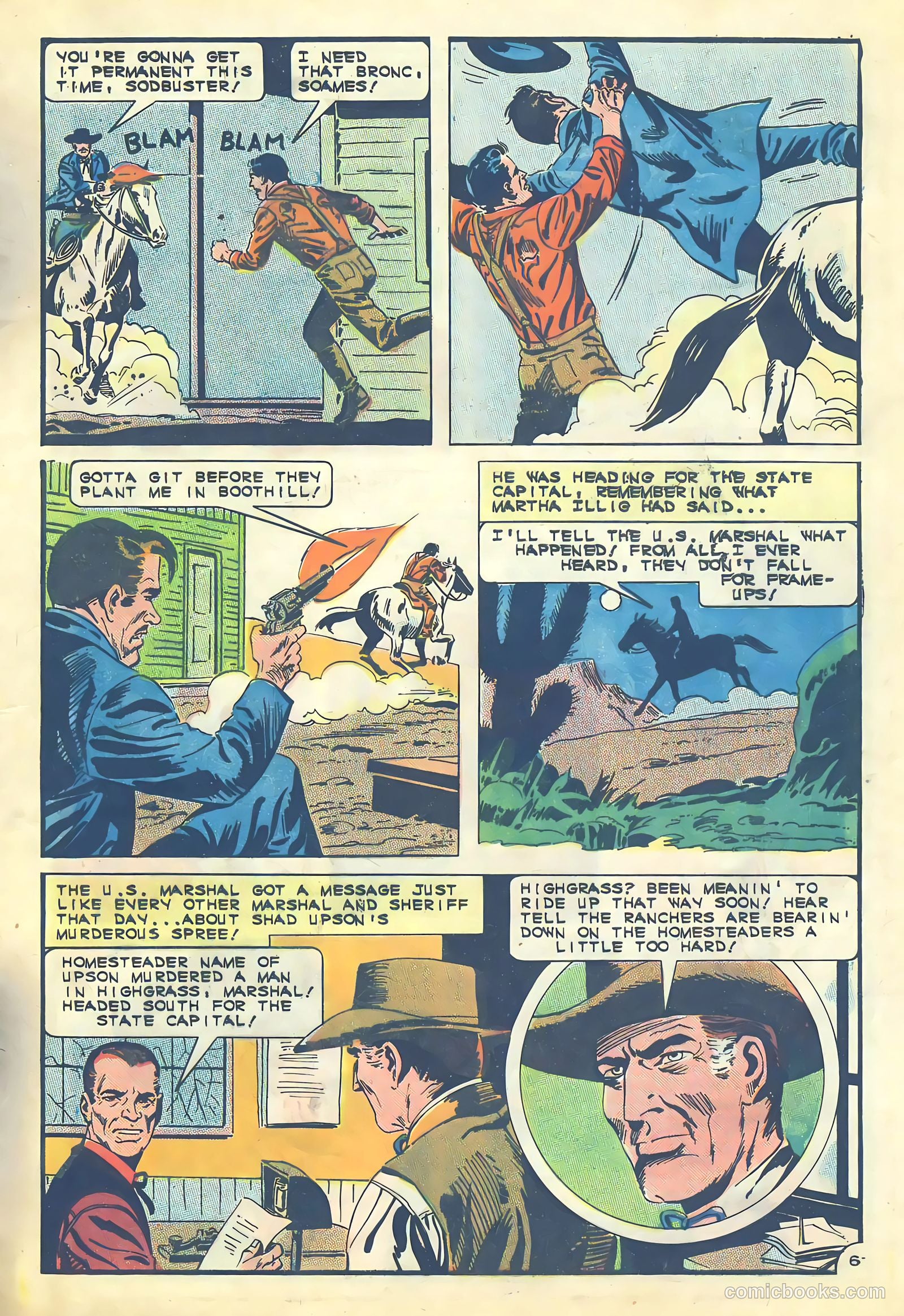 Outlaws of the West #59 (1966) — page 9 of 36