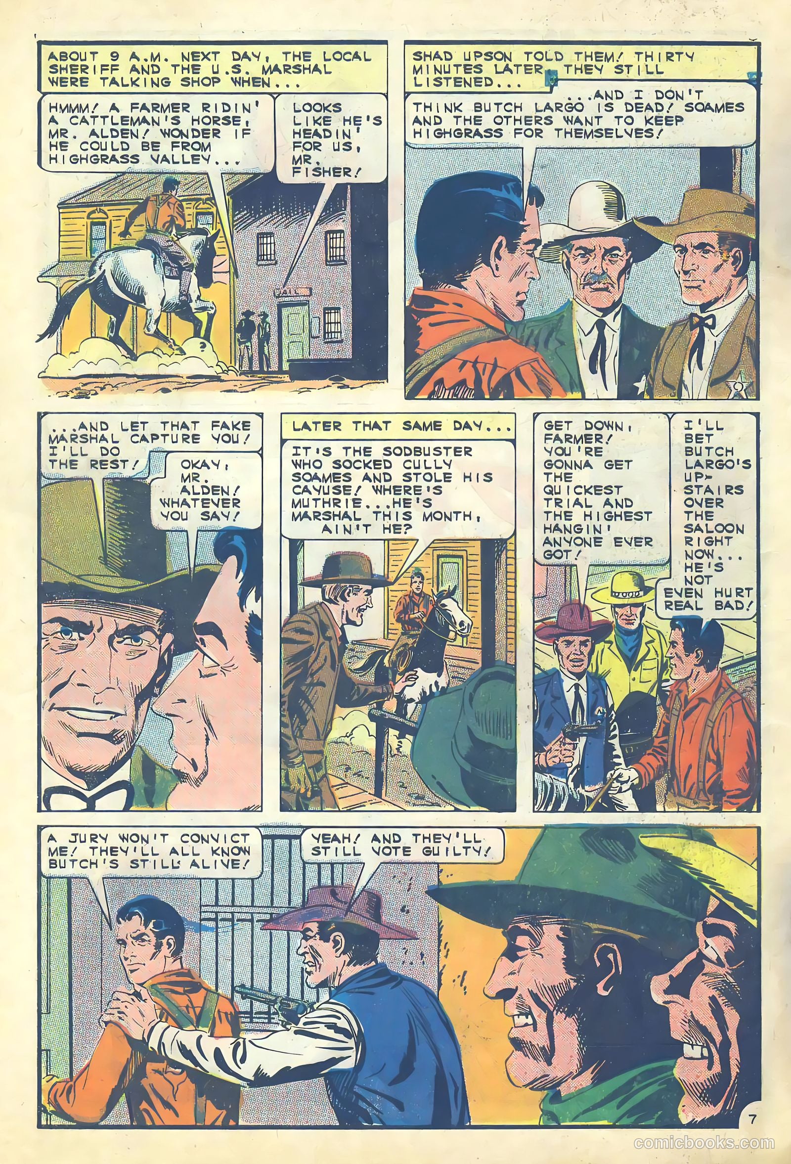 Outlaws of the West #59 (1966) — page 10 of 36
