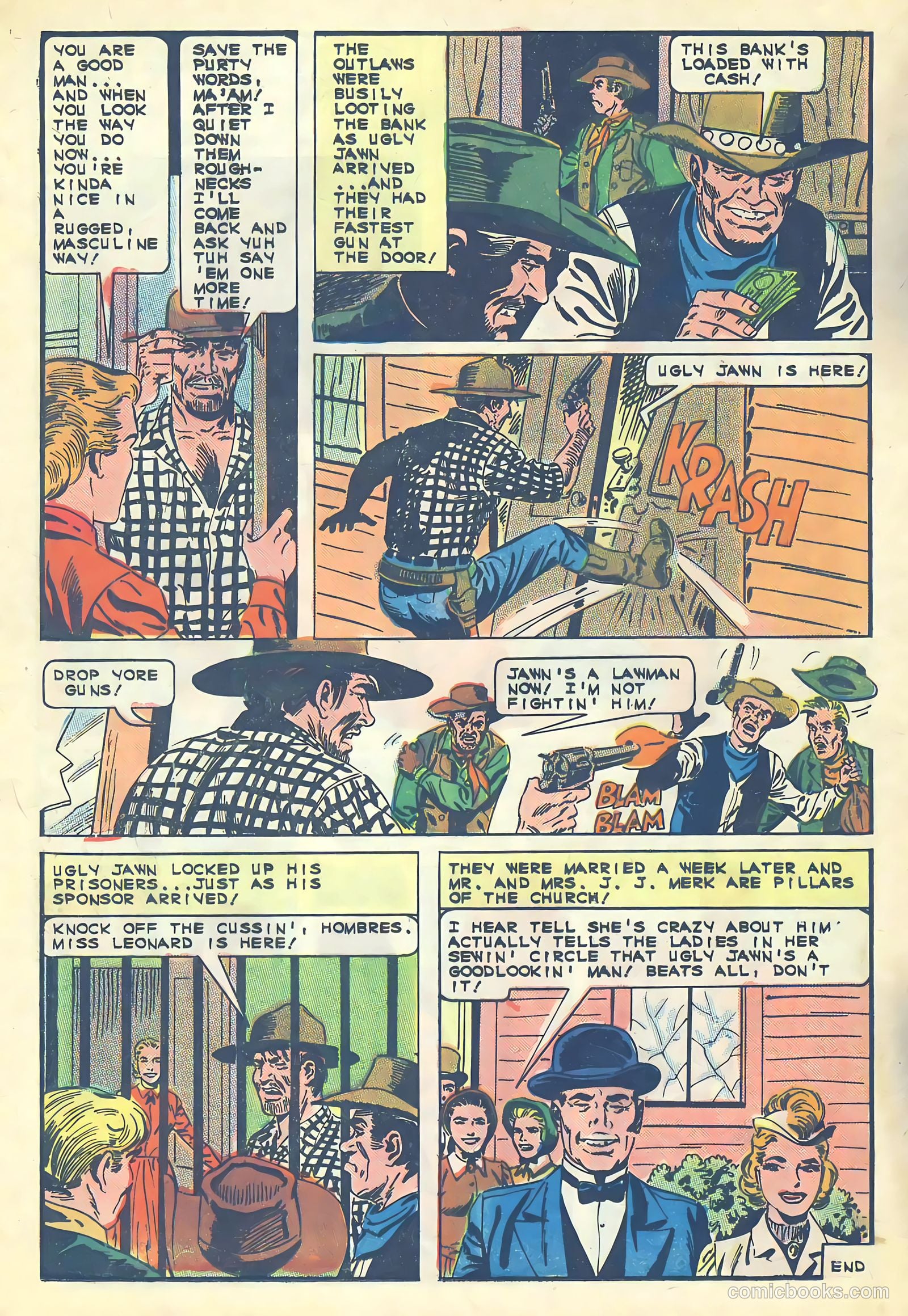 Outlaws of the West #59 (1966) — page 16 of 36