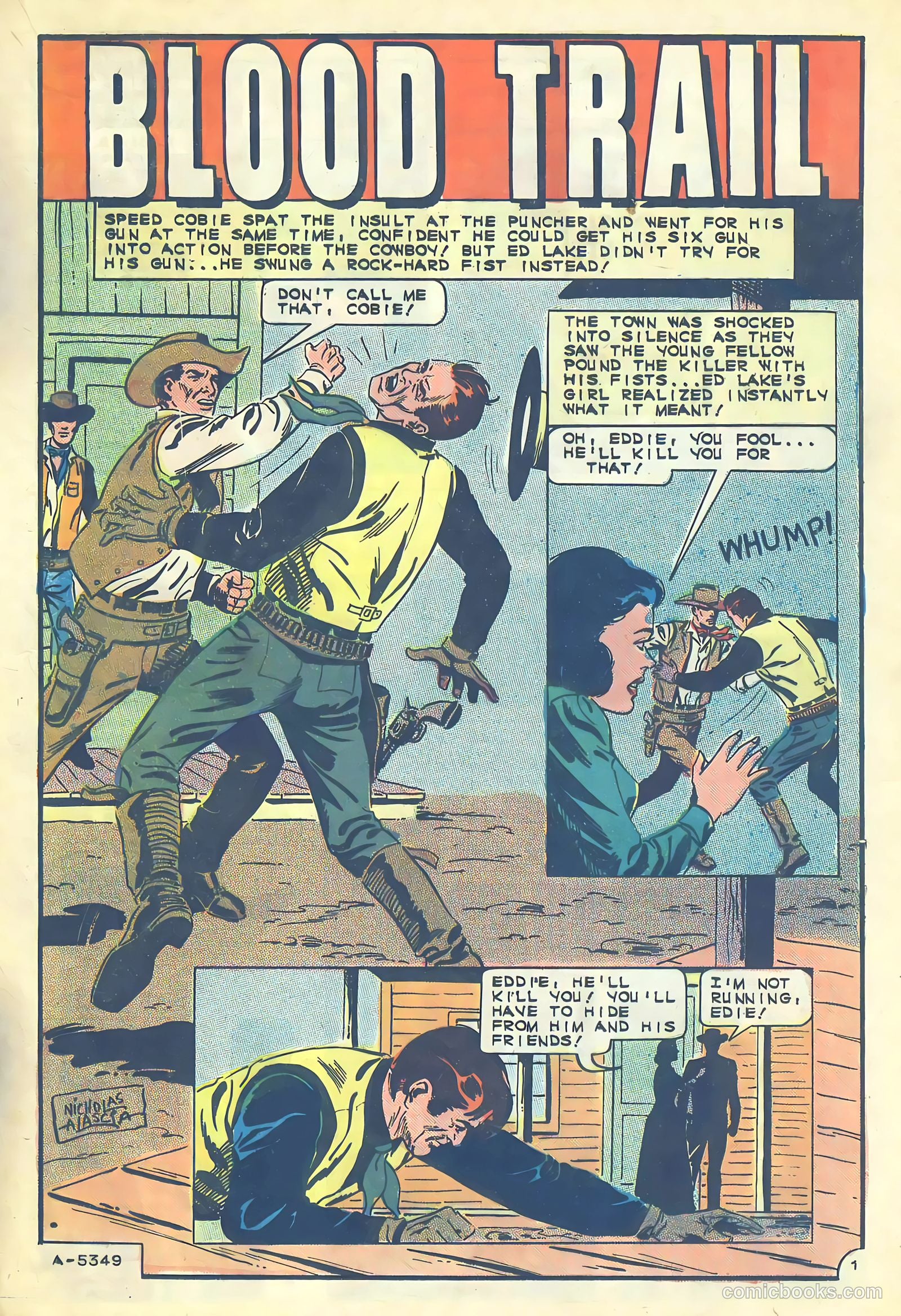 Outlaws of the West #59 (1966) — page 21 of 36