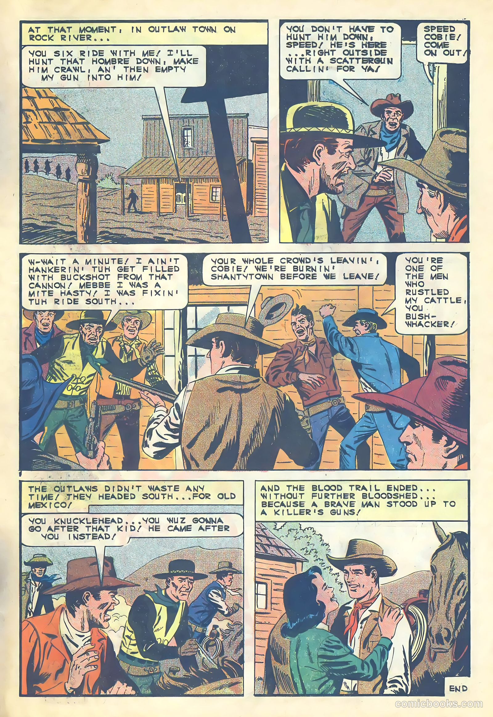 Outlaws of the West #59 (1966) — page 23 of 36