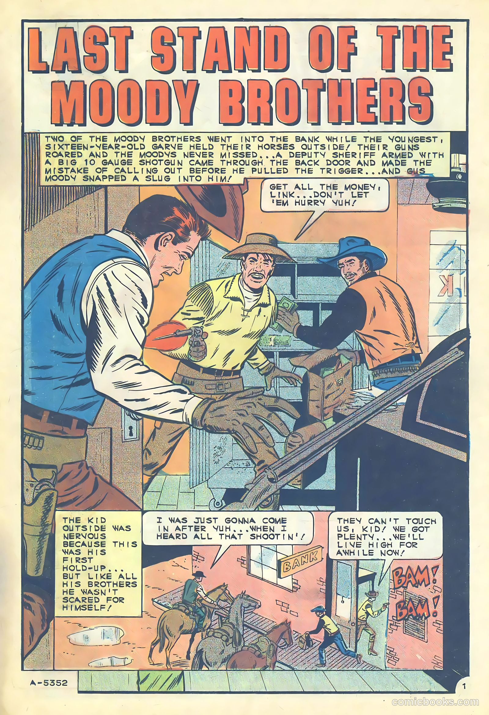 Outlaws of the West #59 (1966) — page 25 of 36