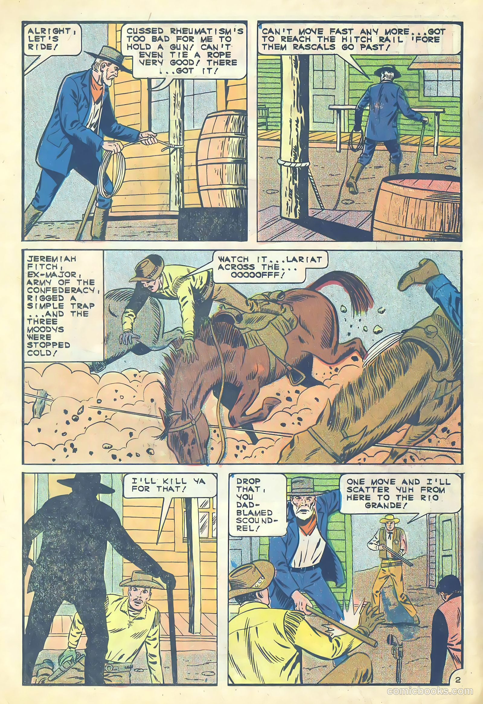 Outlaws of the West #59 (1966) — page 26 of 36