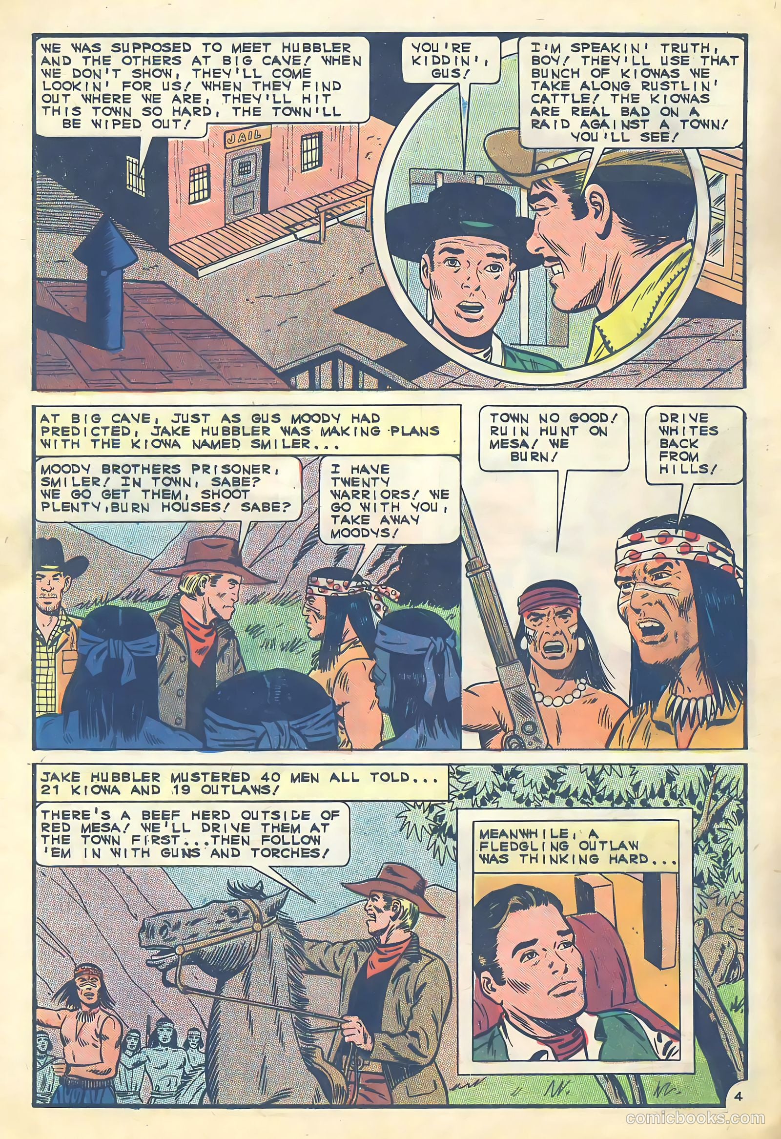 Outlaws of the West #59 (1966) — page 28 of 36