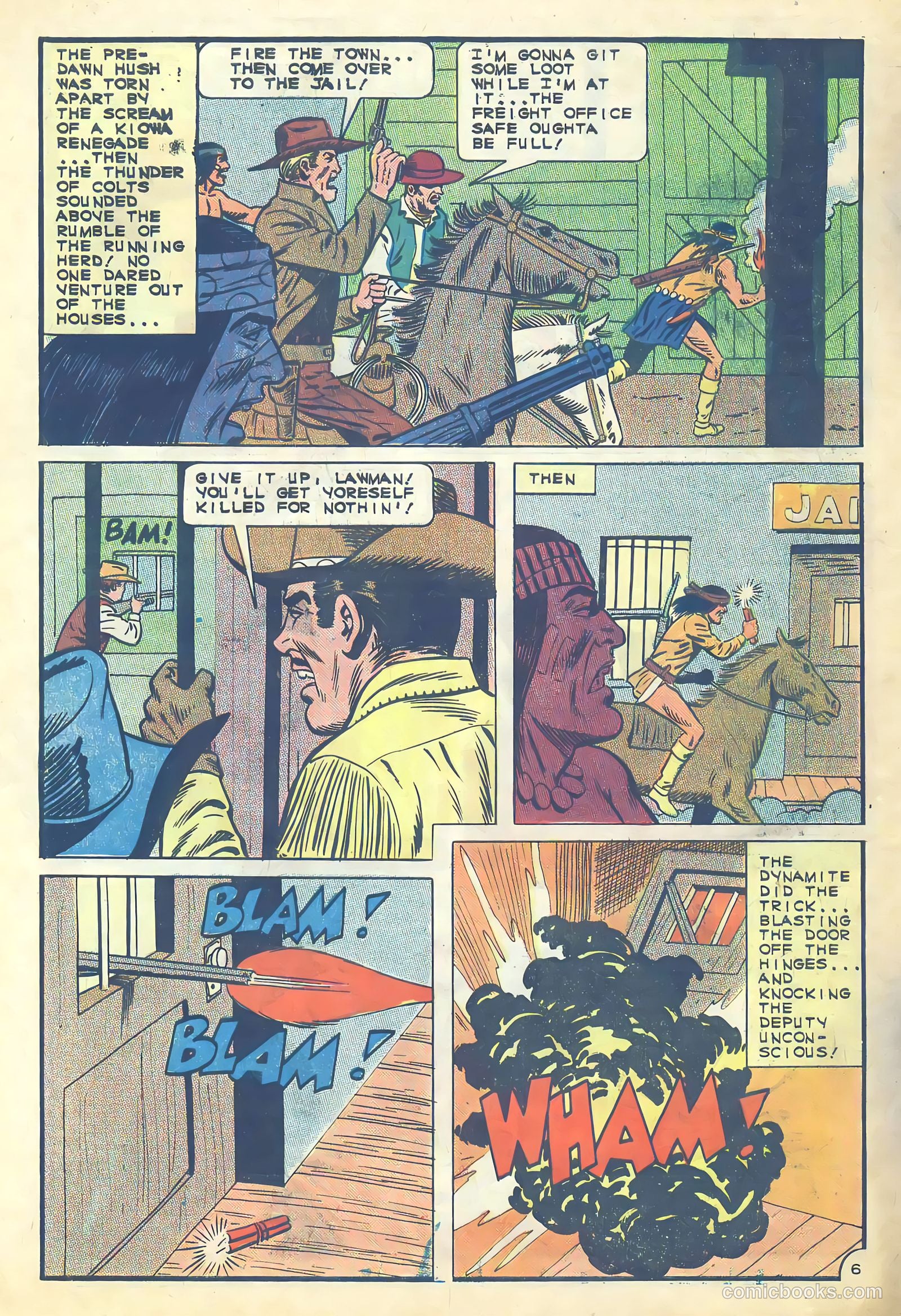 Outlaws of the West #59 (1966) — page 30 of 36