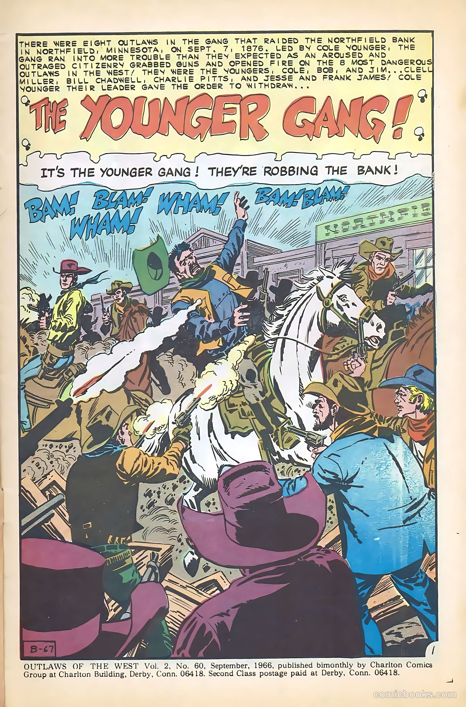 Outlaws of the West #60 (1966) — page 3 of 36
