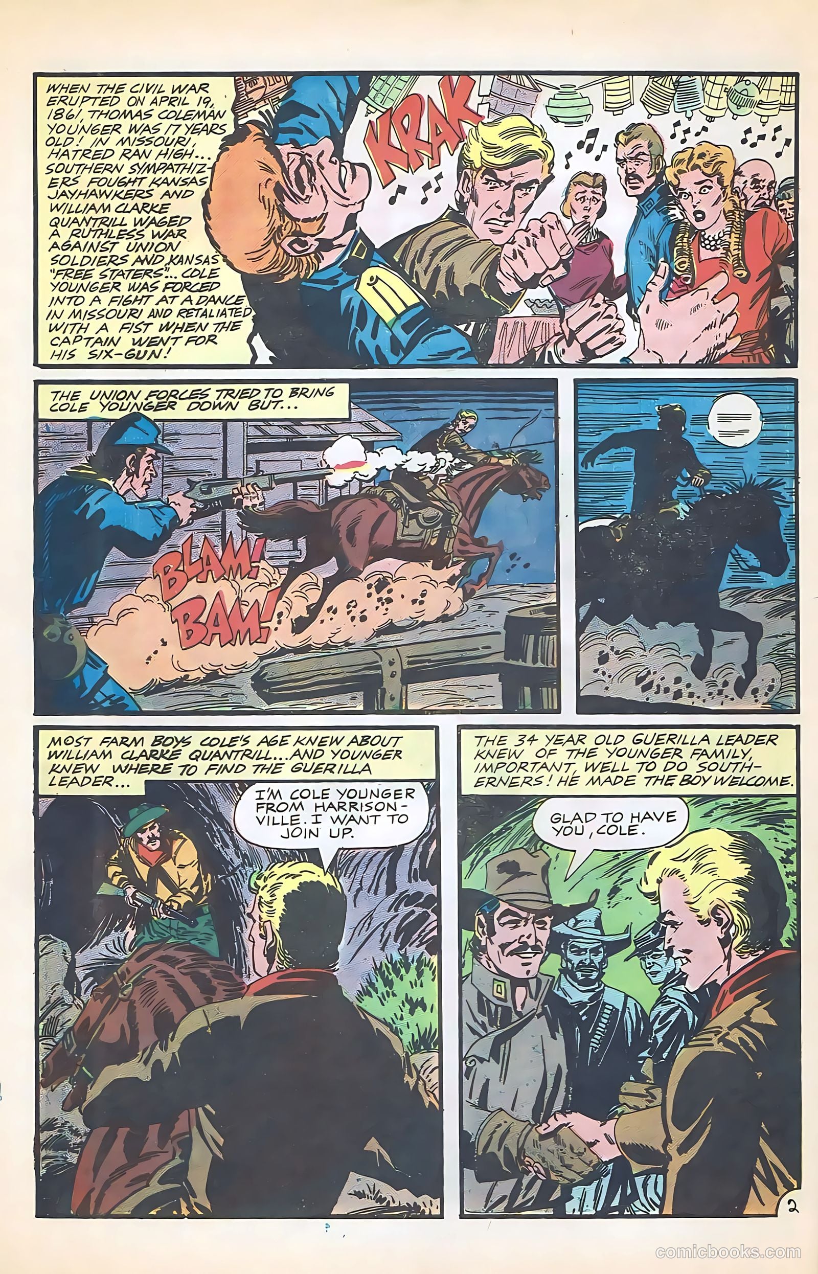 Outlaws of the West #60 (1966) — page 4 of 36