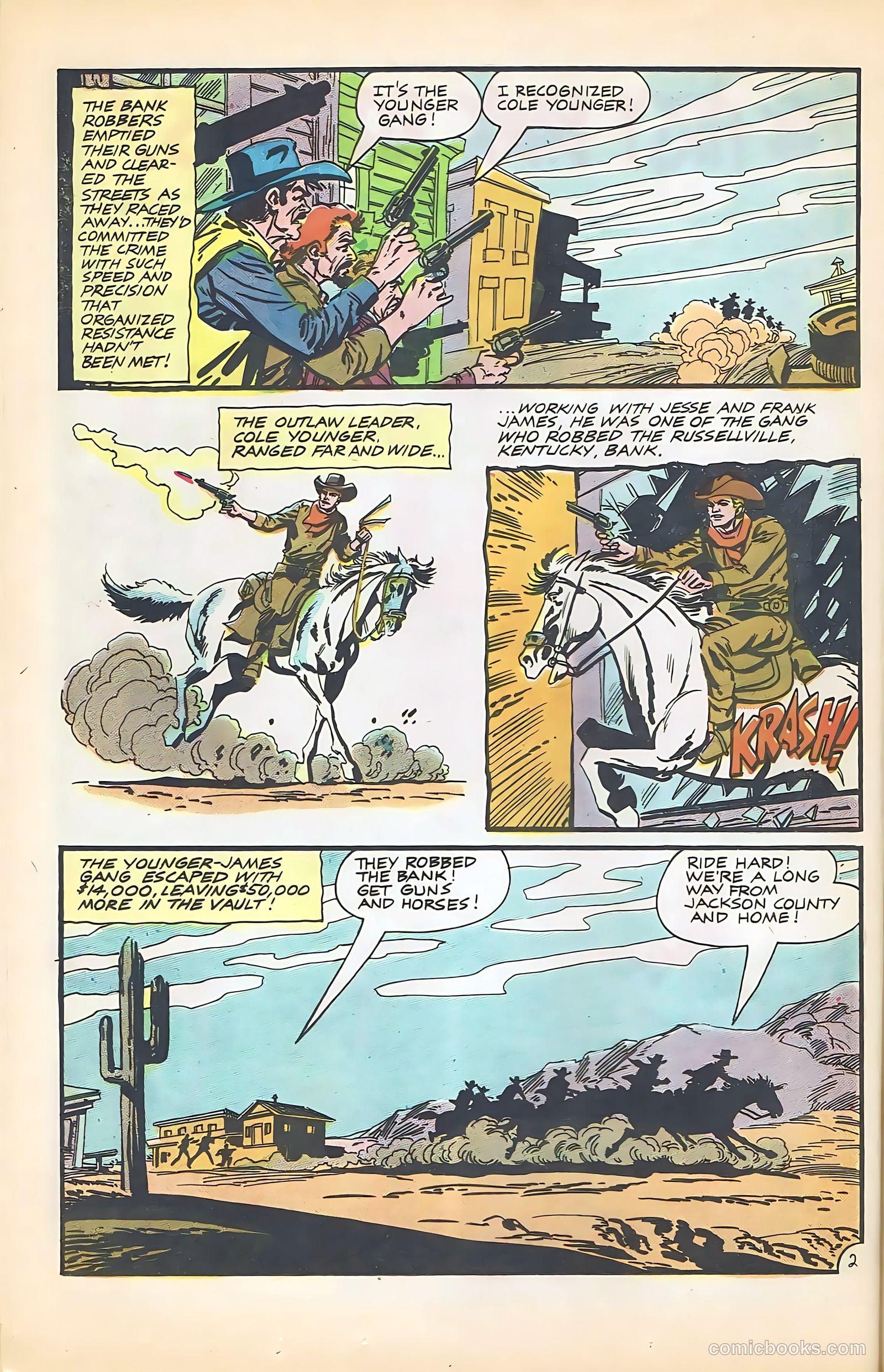 Outlaws of the West #60 (1966) — page 16 of 36