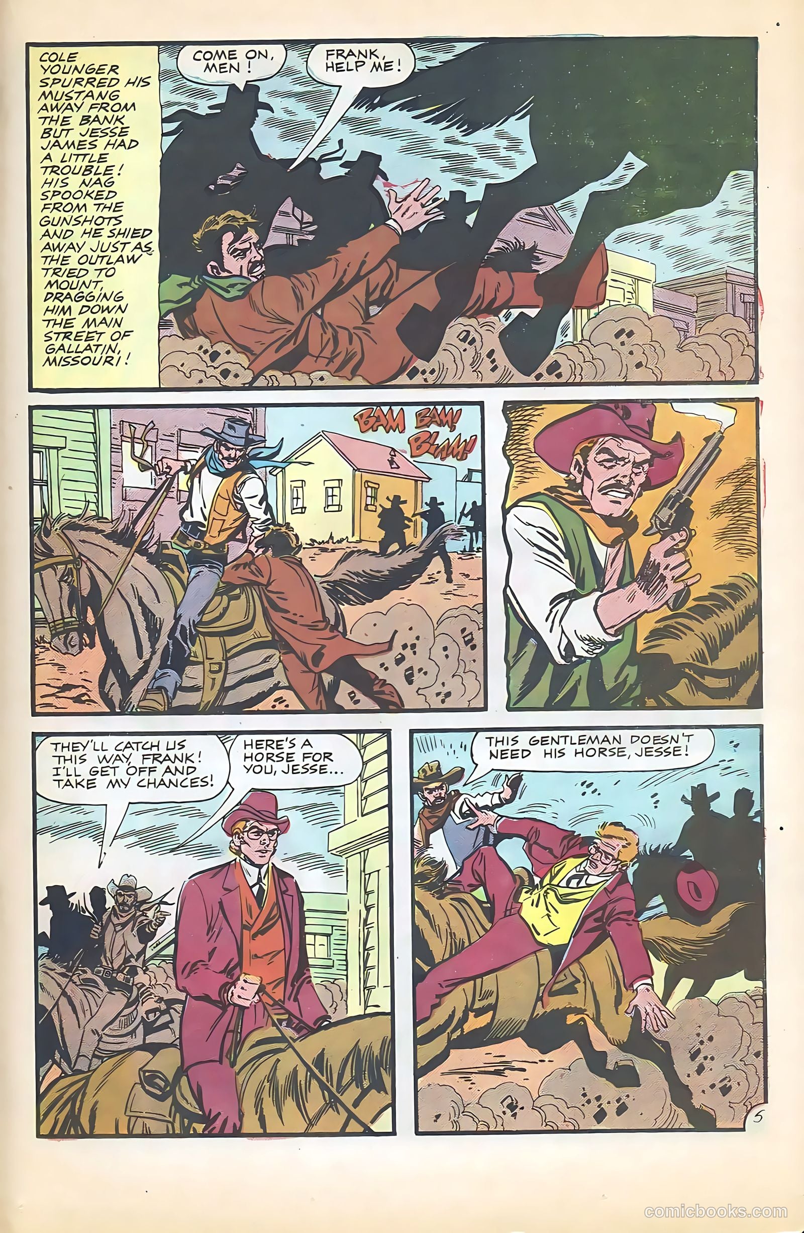 Outlaws of the West #60 (1966) — page 19 of 36