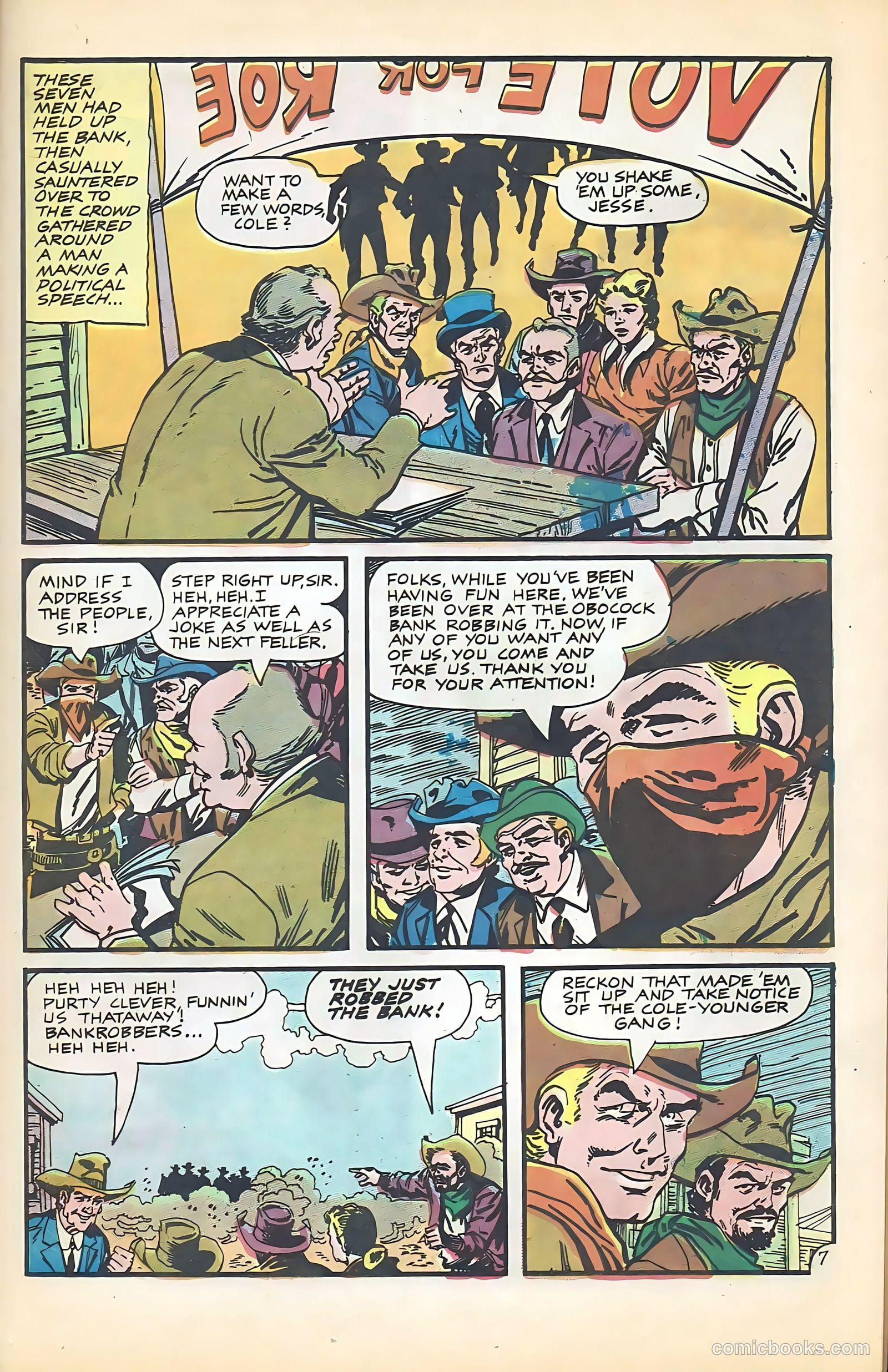 Outlaws of the West #60 (1966) — page 21 of 36