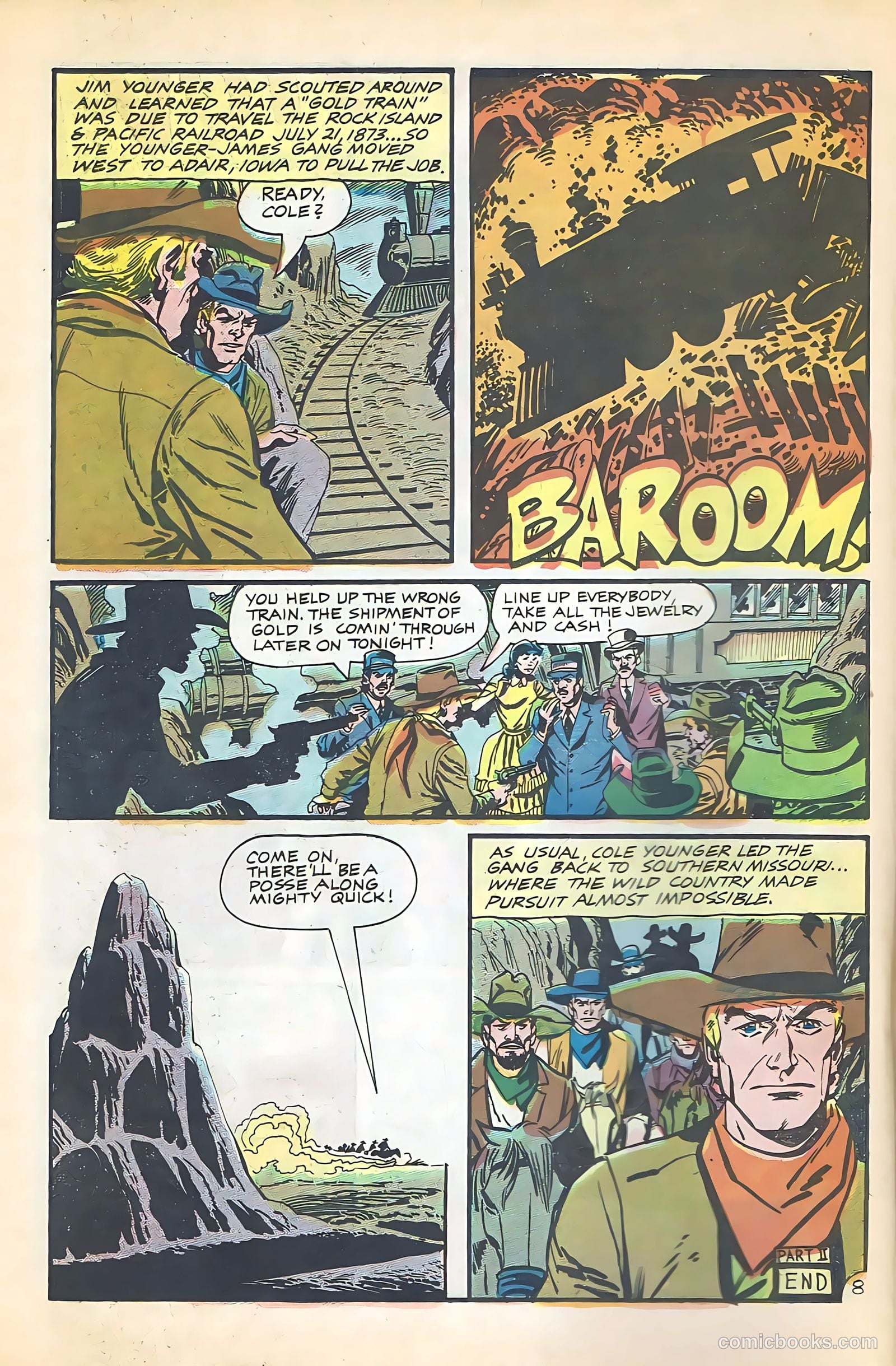 Outlaws of the West #60 (1966) — page 22 of 36