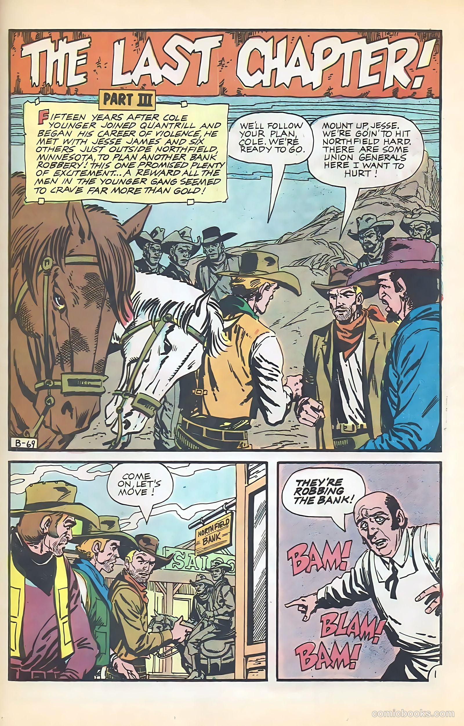 Outlaws of the West #60 (1966) — page 25 of 36