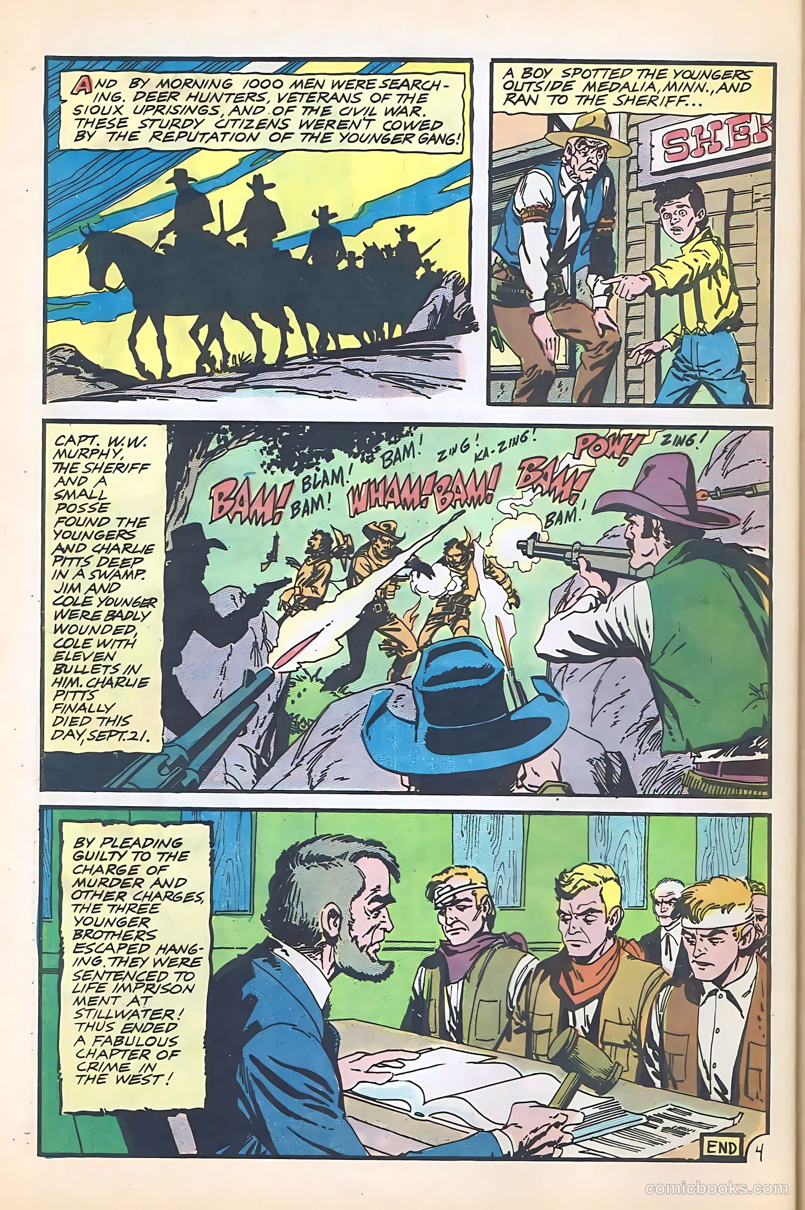 Outlaws of the West #60 (1966) — page 28 of 36