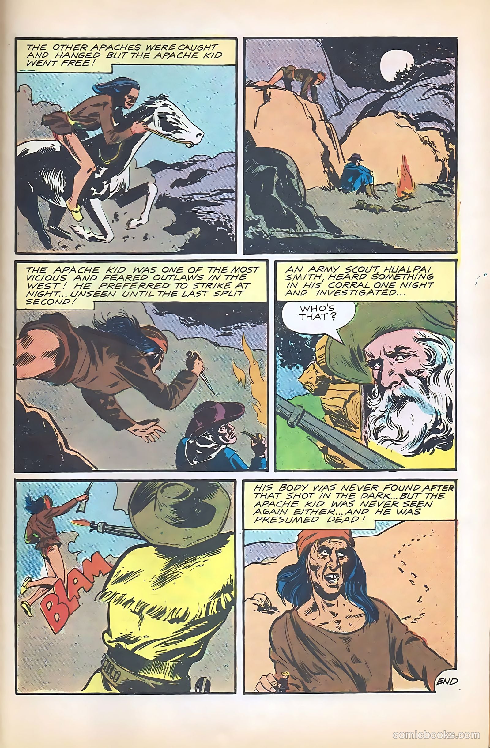 Outlaws of the West #60 (1966) — page 33 of 36