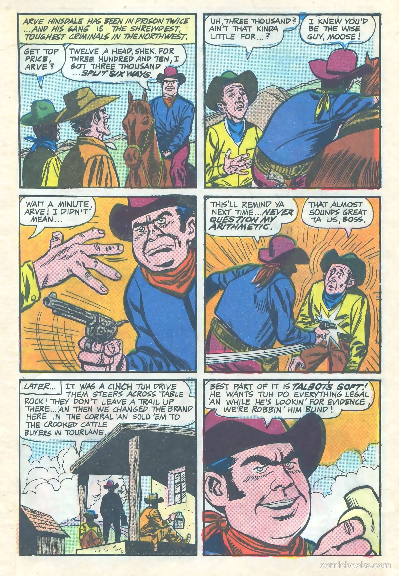 Outlaws of the West #62 (1967) — page 5 of 36
