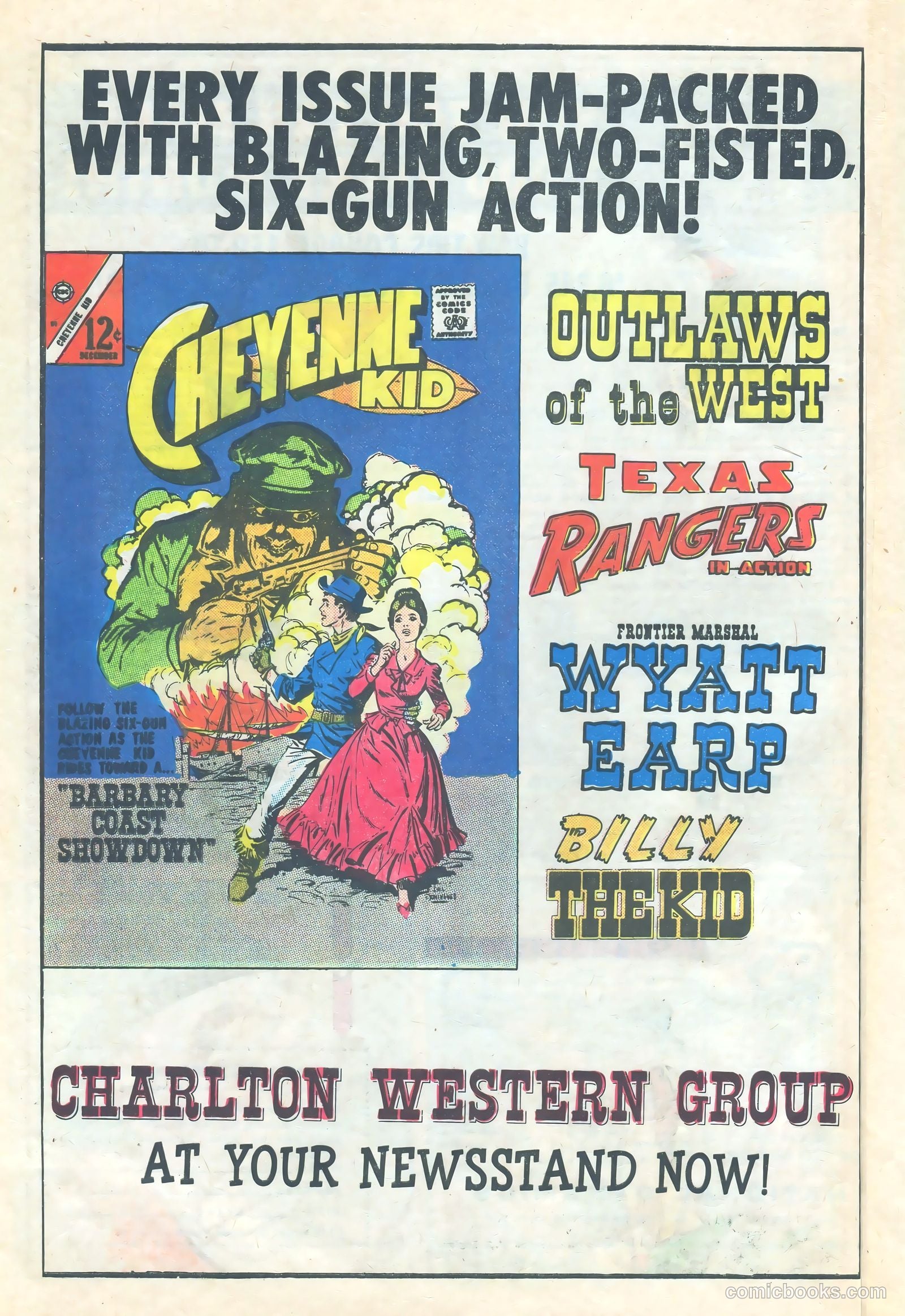 Outlaws of the West #62 (1967) — page 8 of 36