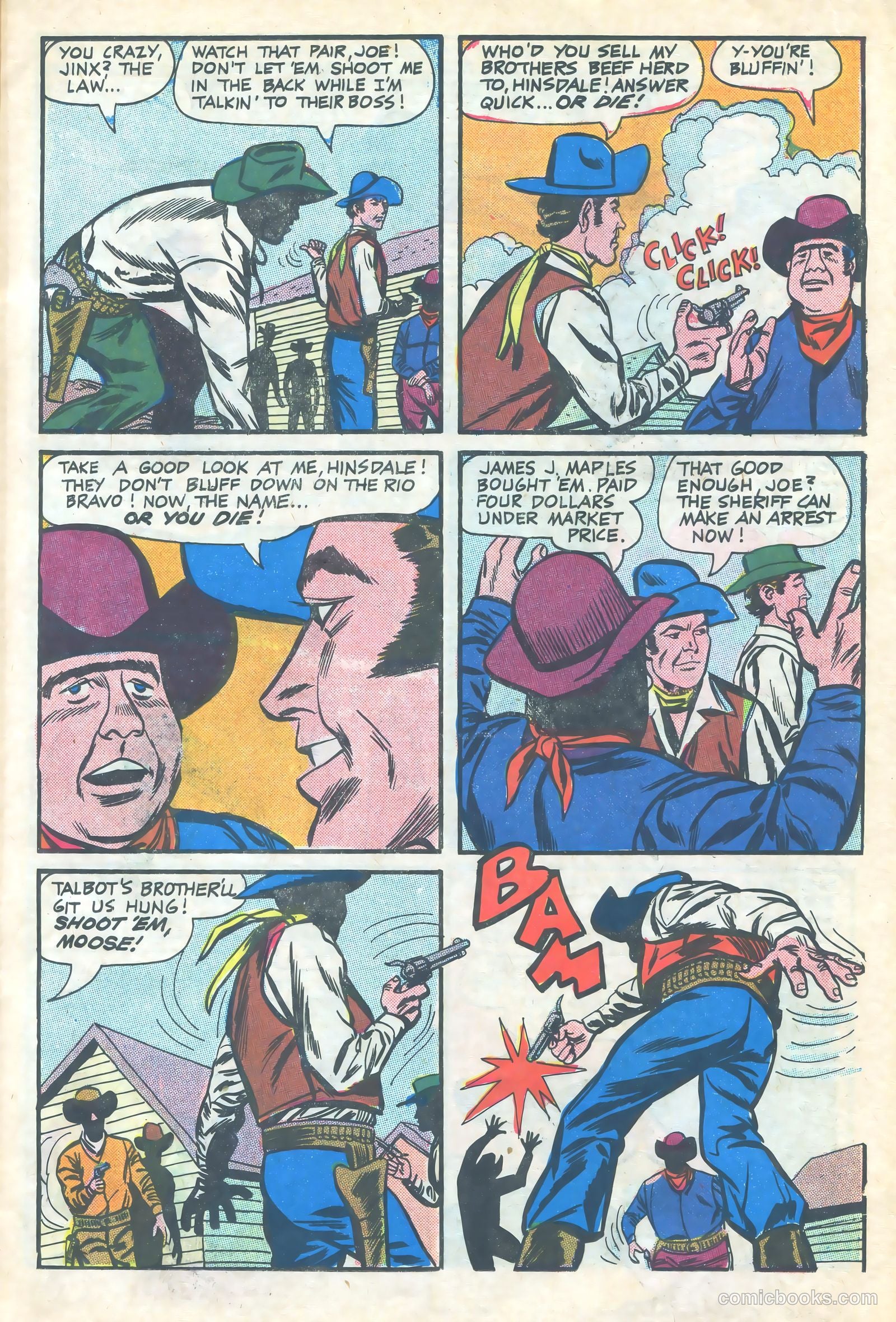 Outlaws of the West #62 (1967) — page 11 of 36