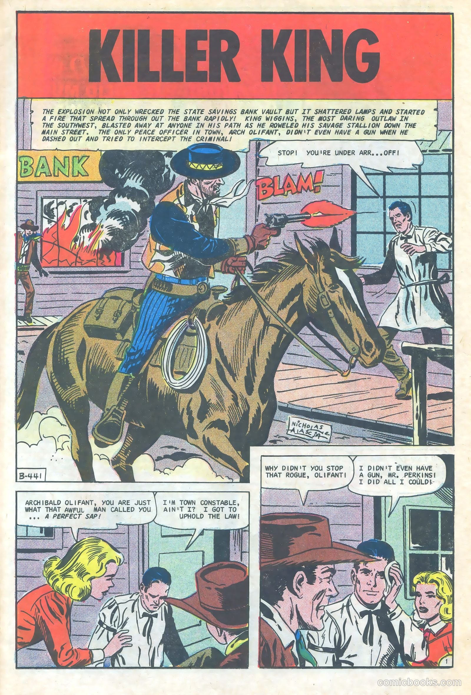 Outlaws of the West #62 (1967) — page 15 of 36