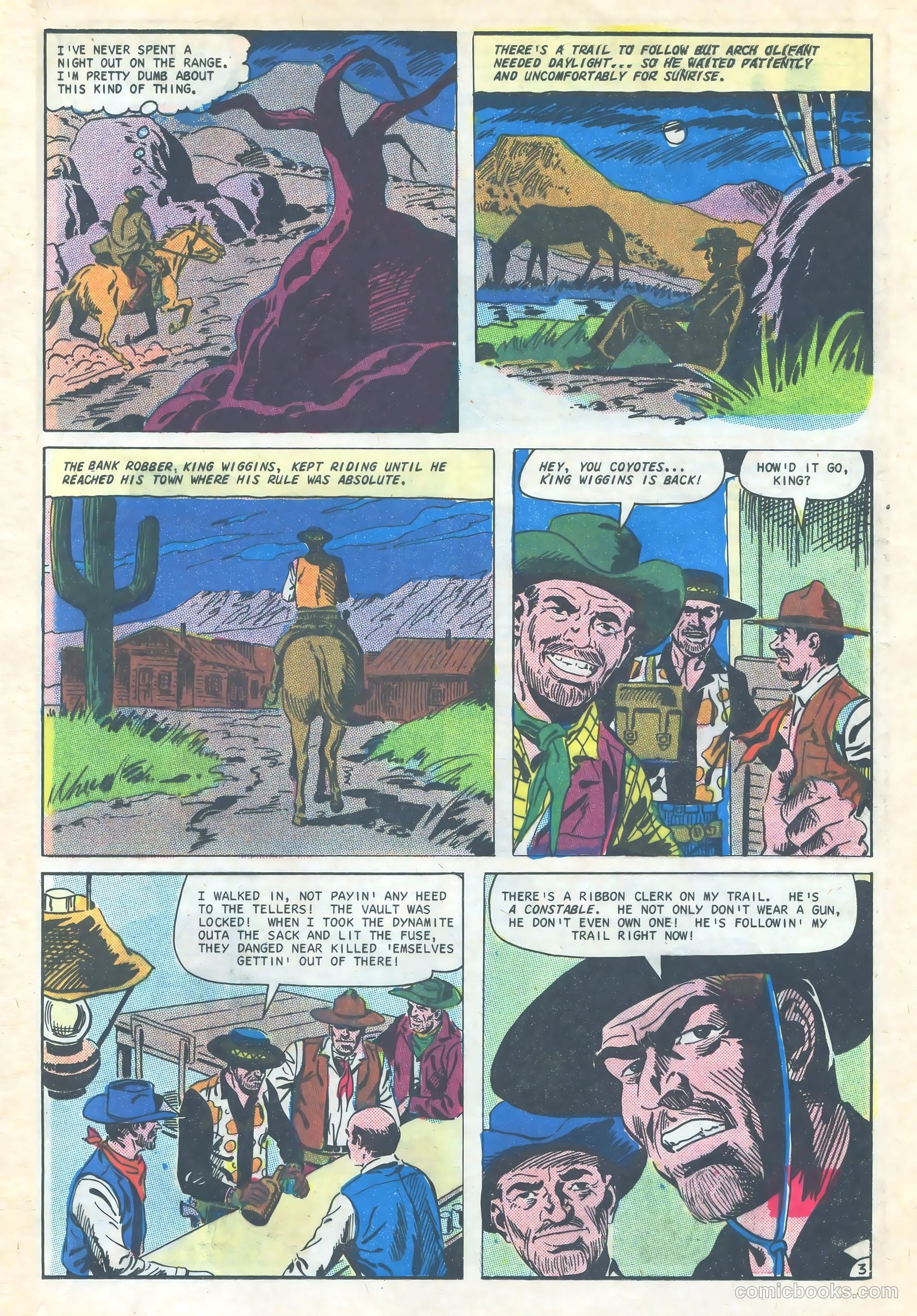 Outlaws of the West #62 (1967) — page 17 of 36