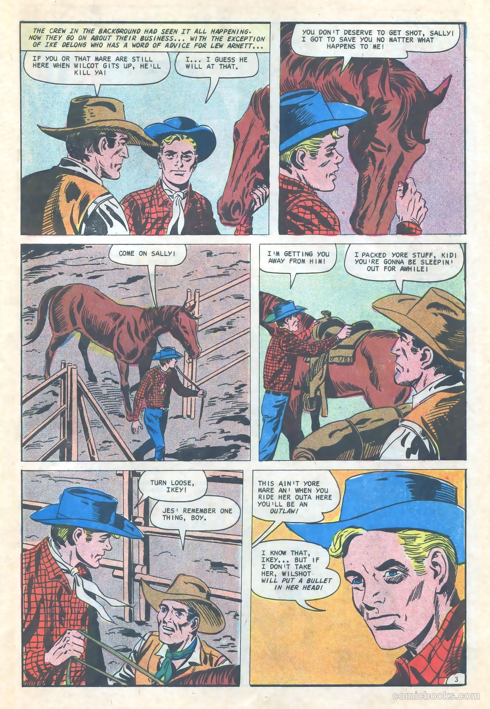 Outlaws of the West #62 (1967) — page 27 of 36