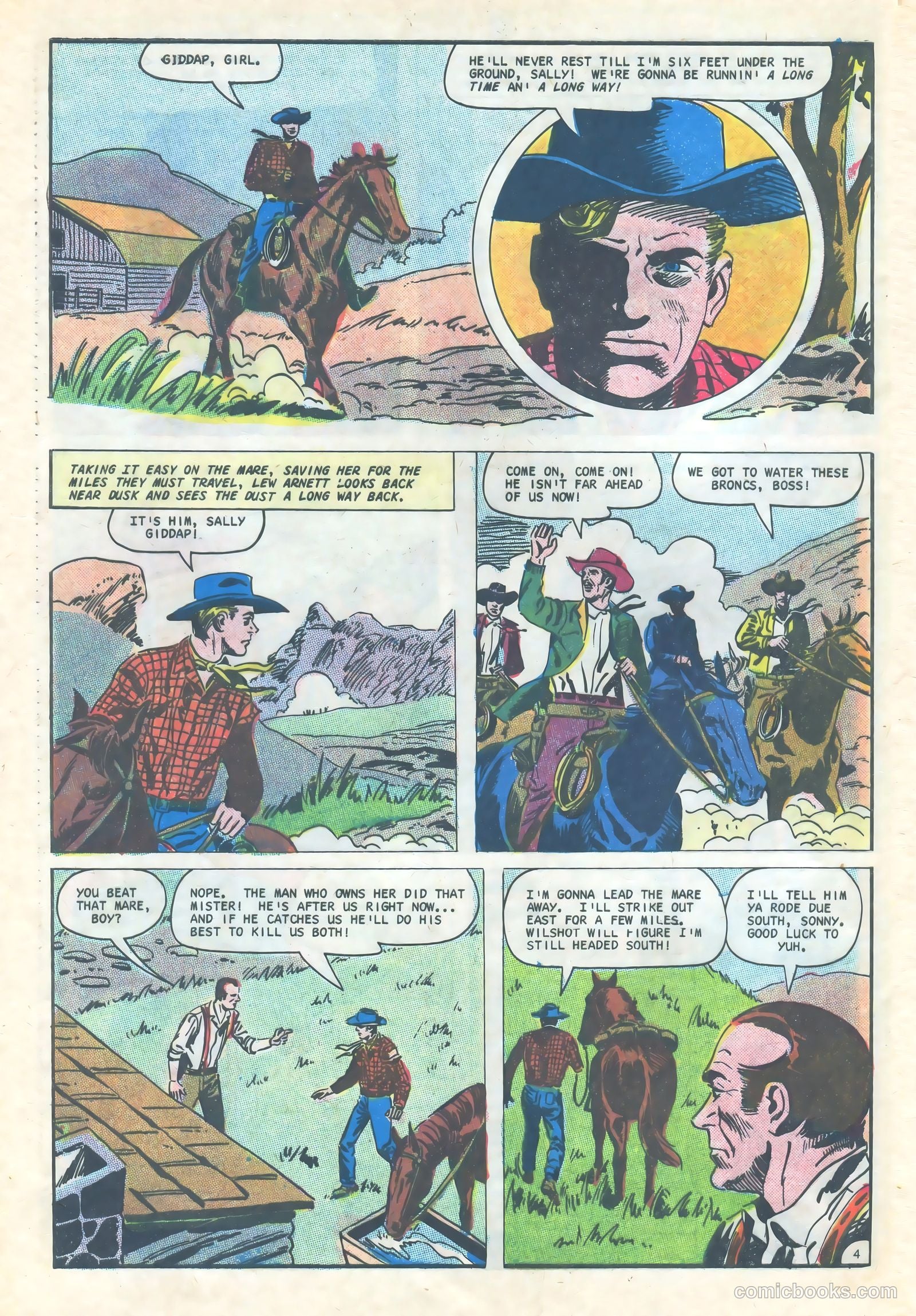Outlaws of the West #62 (1967) — page 28 of 36