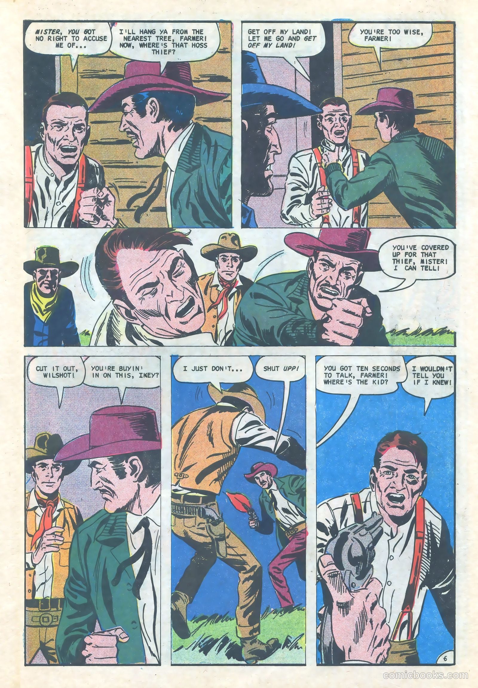 Outlaws of the West #62 (1967) — page 31 of 36
