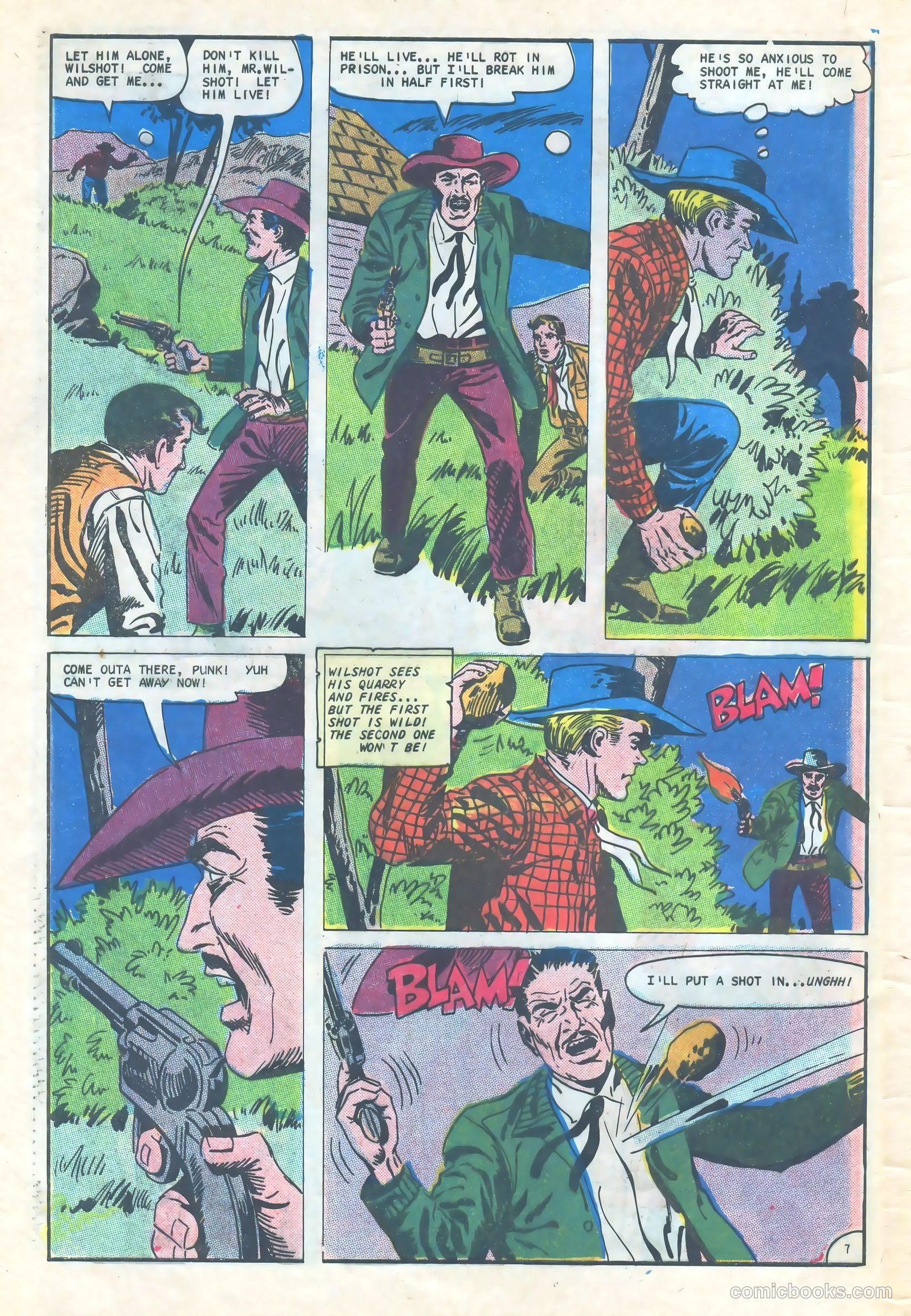 Outlaws of the West #62 (1967) — page 32 of 36