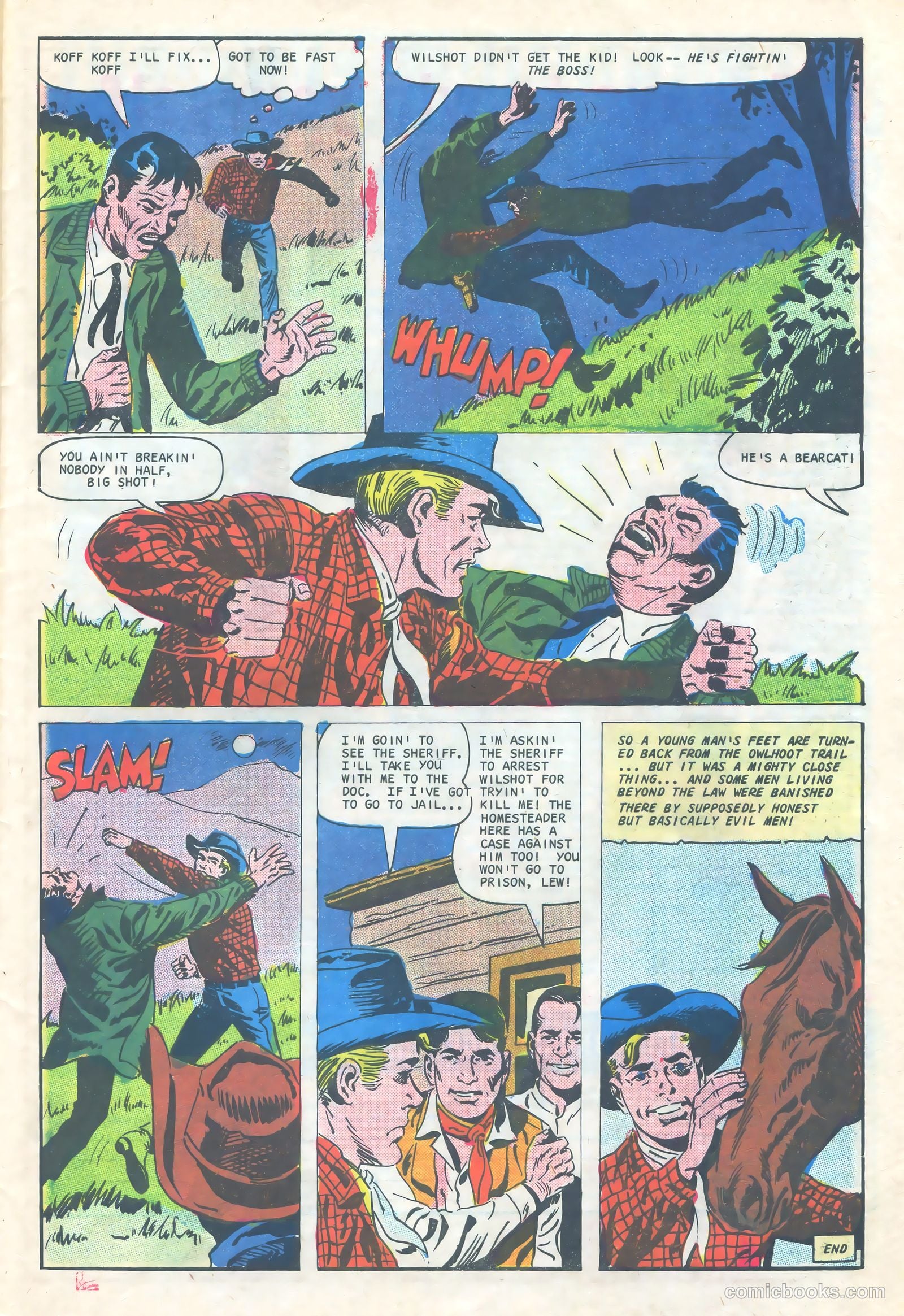 Outlaws of the West #62 (1967) — page 33 of 36