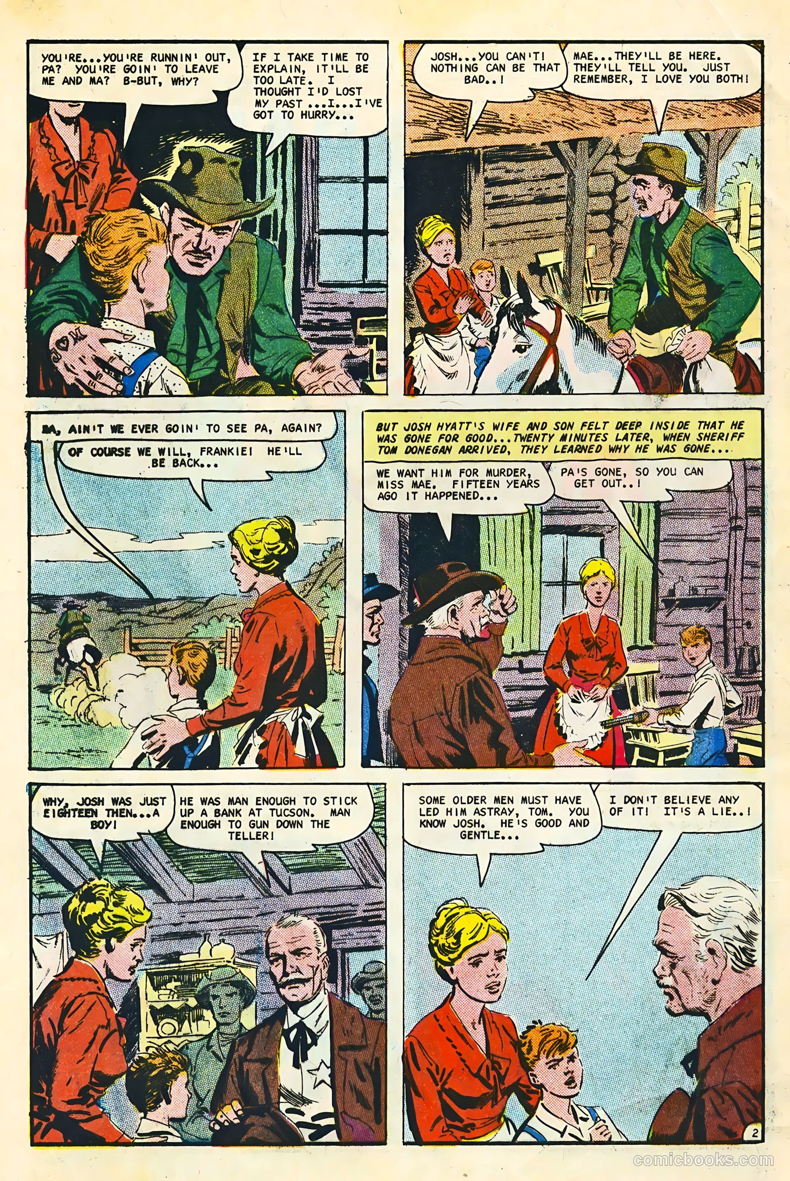Outlaws of the West #63 (1967) — page 4 of 36