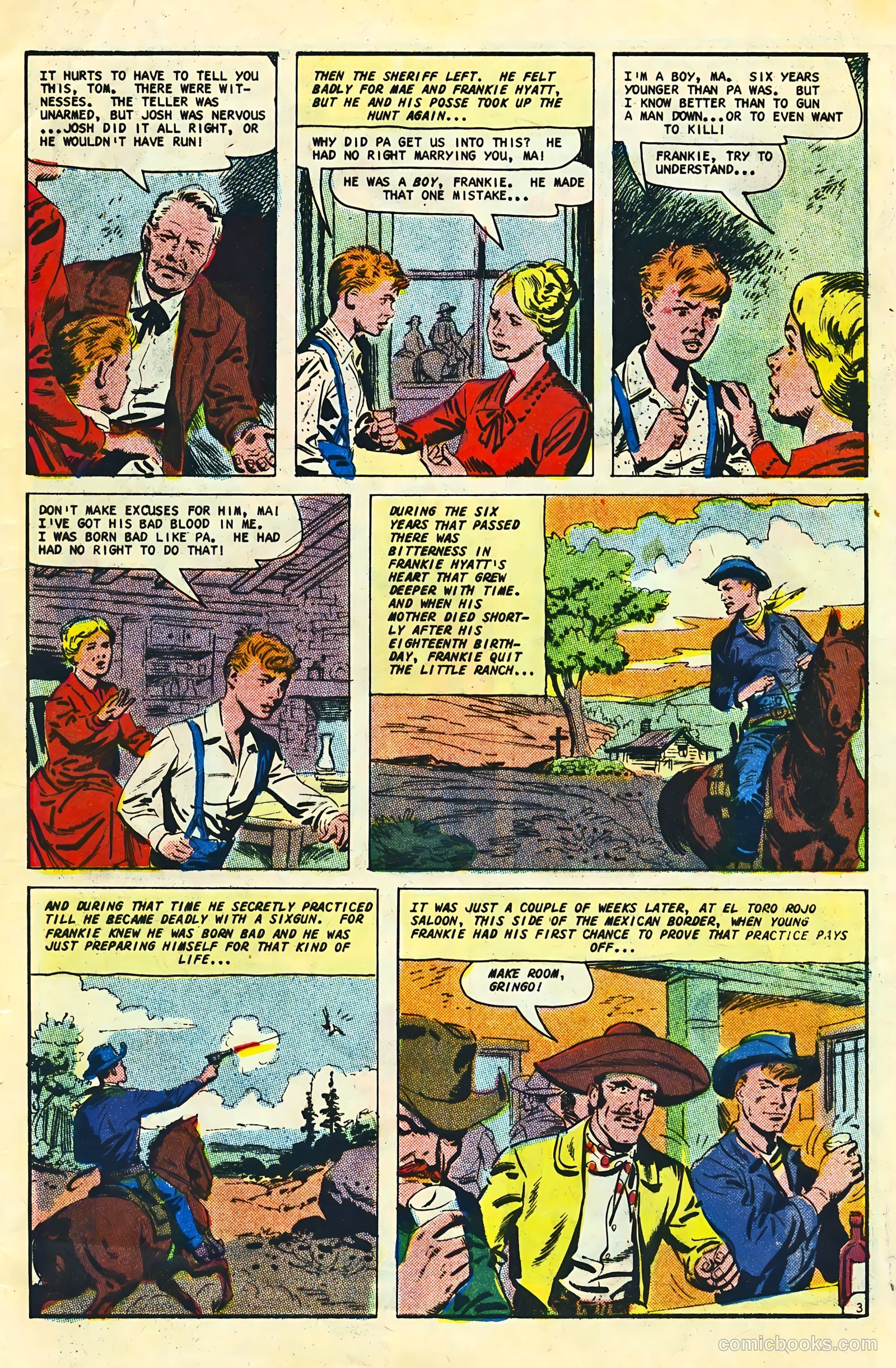 Outlaws of the West #63 (1967) — page 5 of 36
