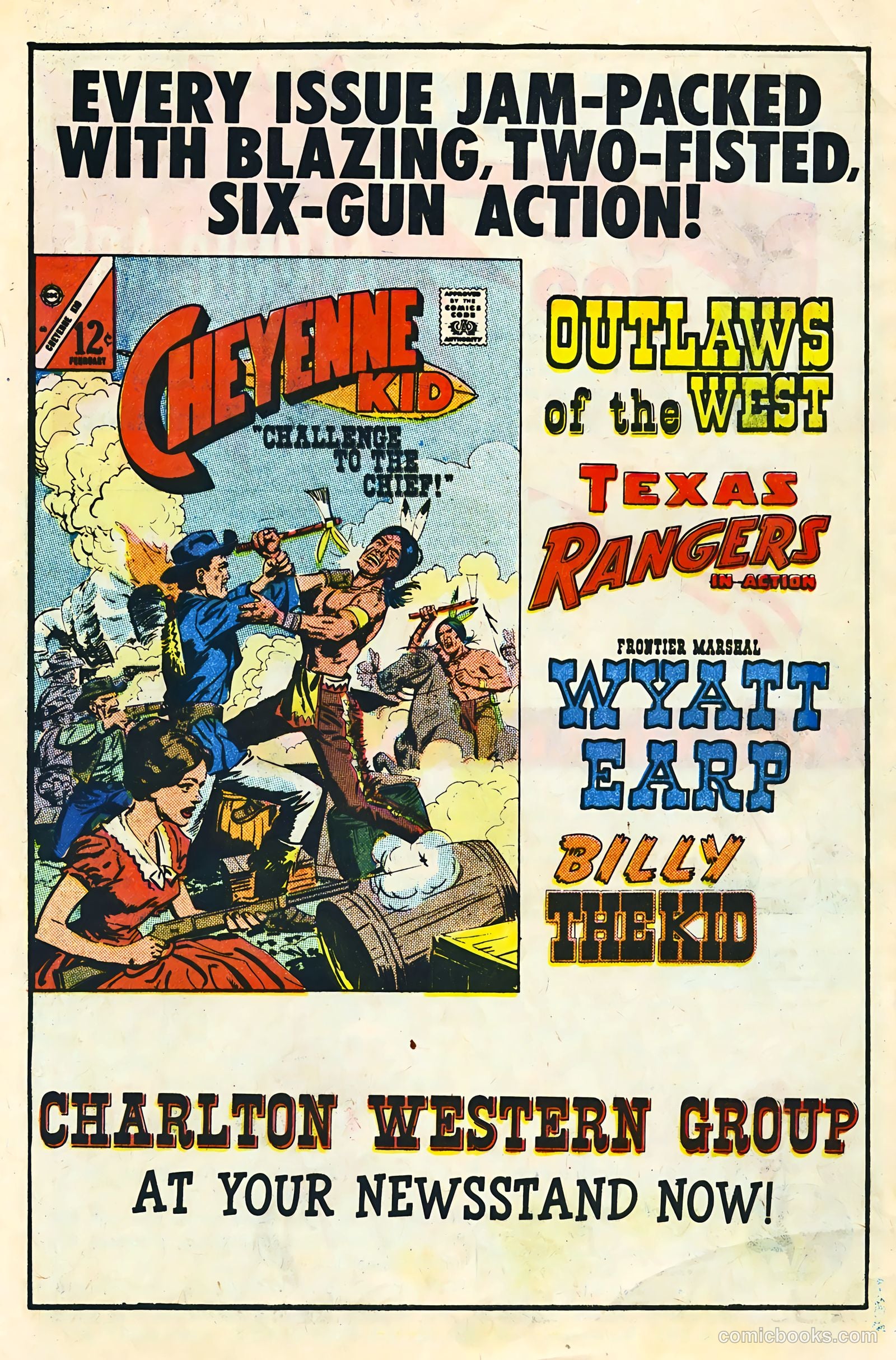 Outlaws of the West #63 (1967) — page 8 of 36