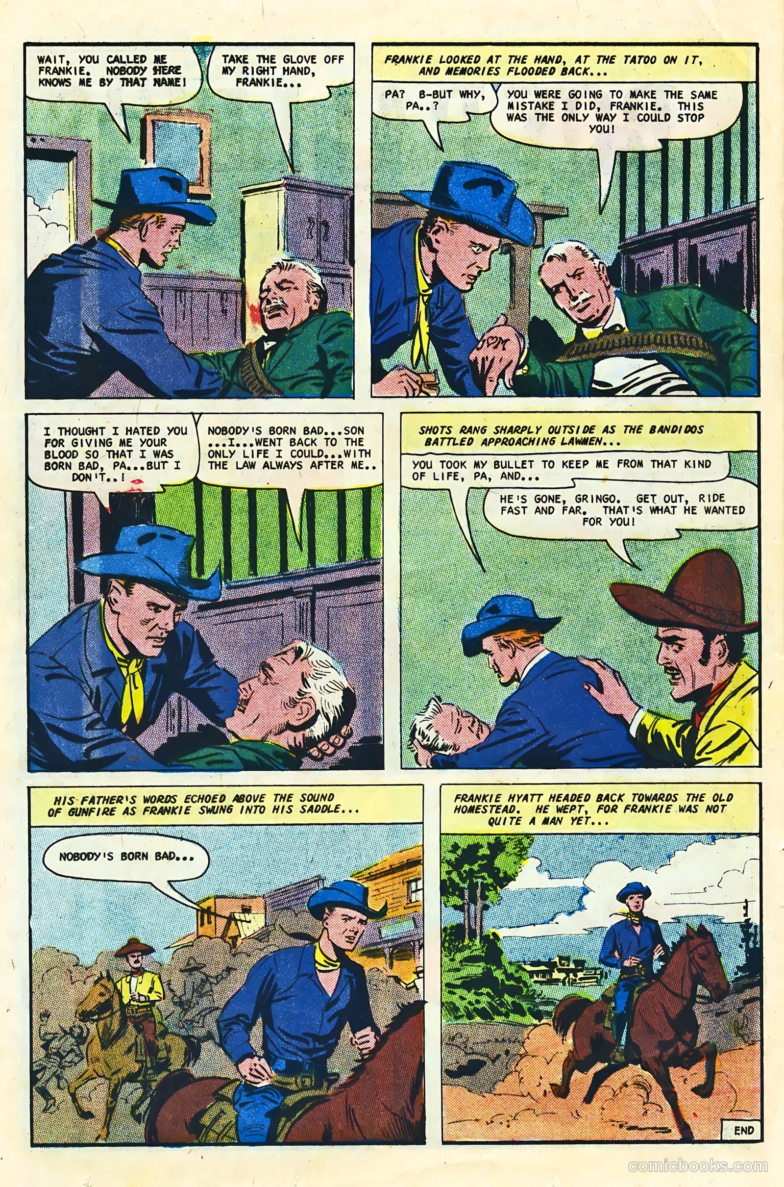 Outlaws of the West #63 (1967) — page 12 of 36