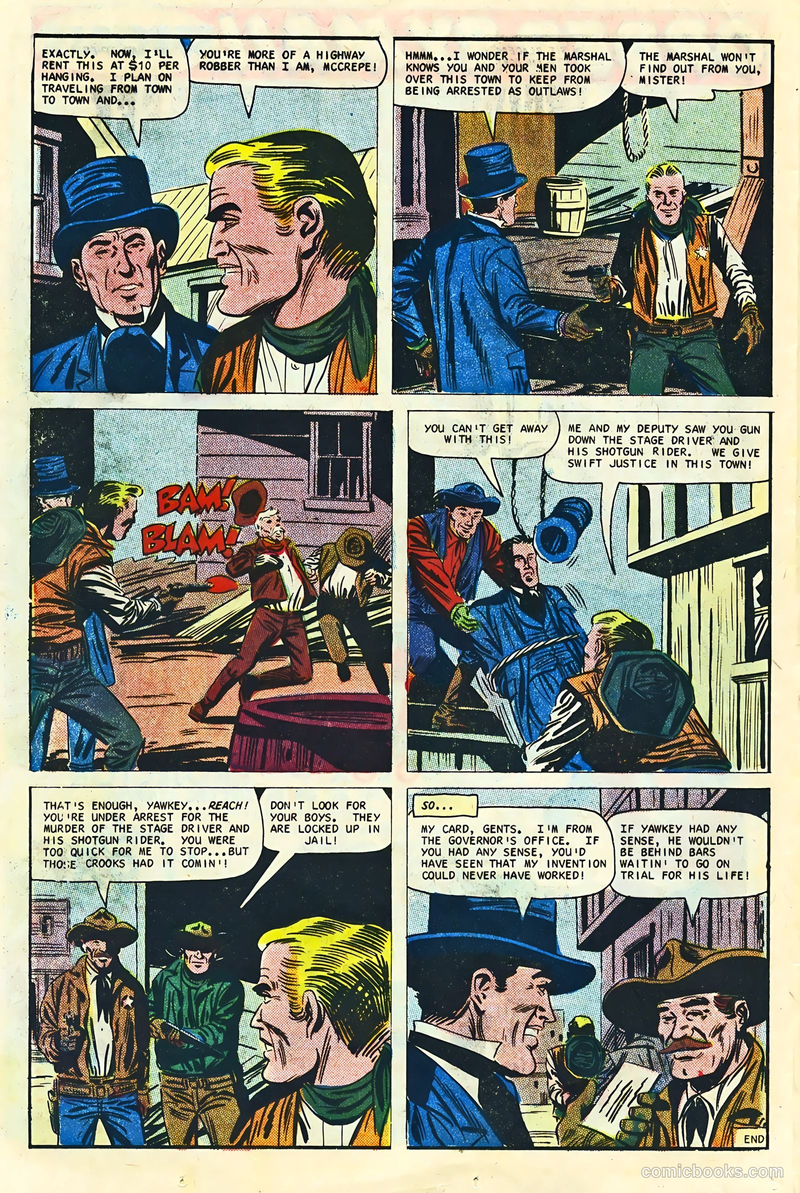 Outlaws of the West #63 (1967) — page 24 of 36