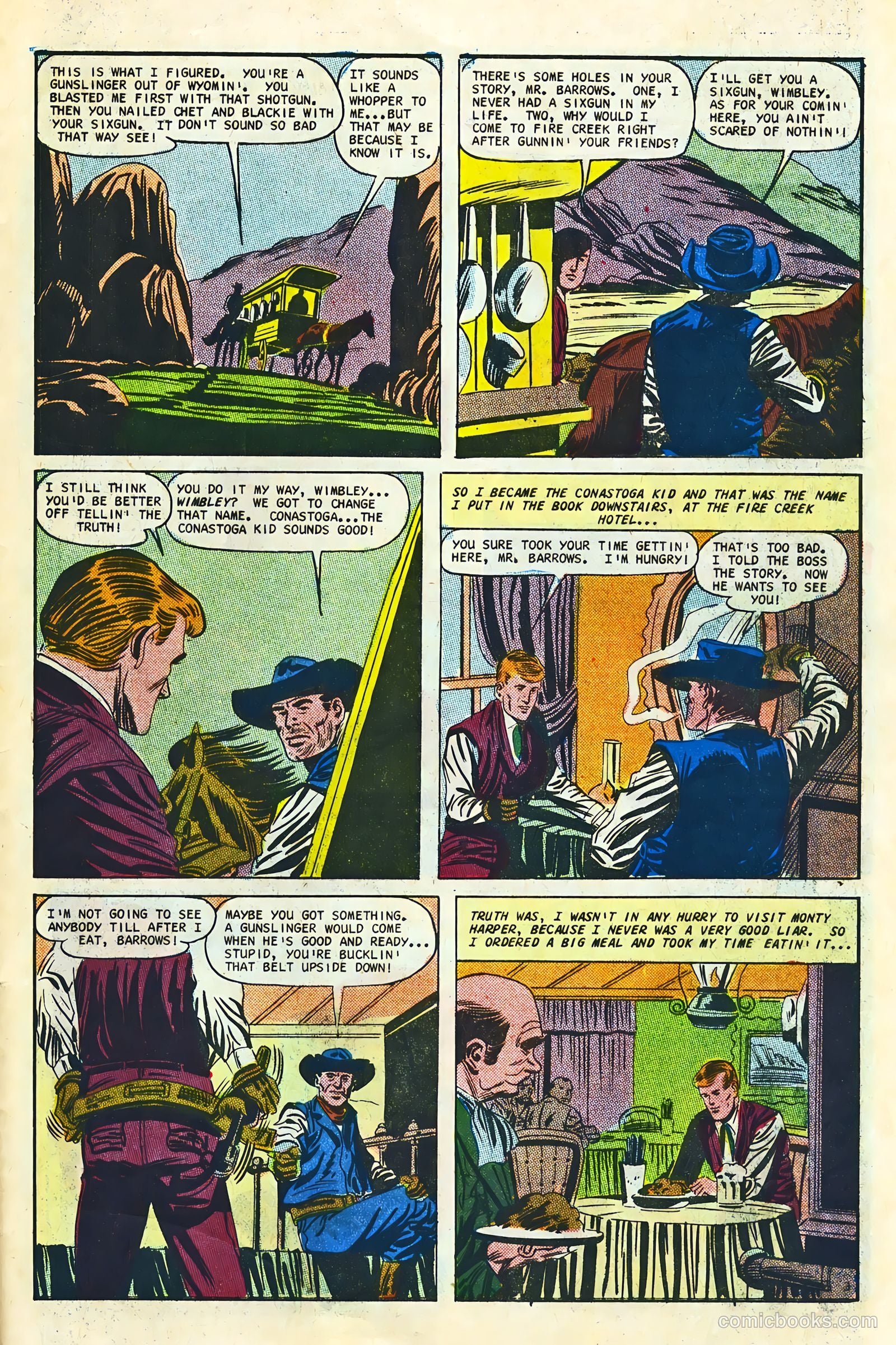 Outlaws of the West #63 (1967) — page 27 of 36