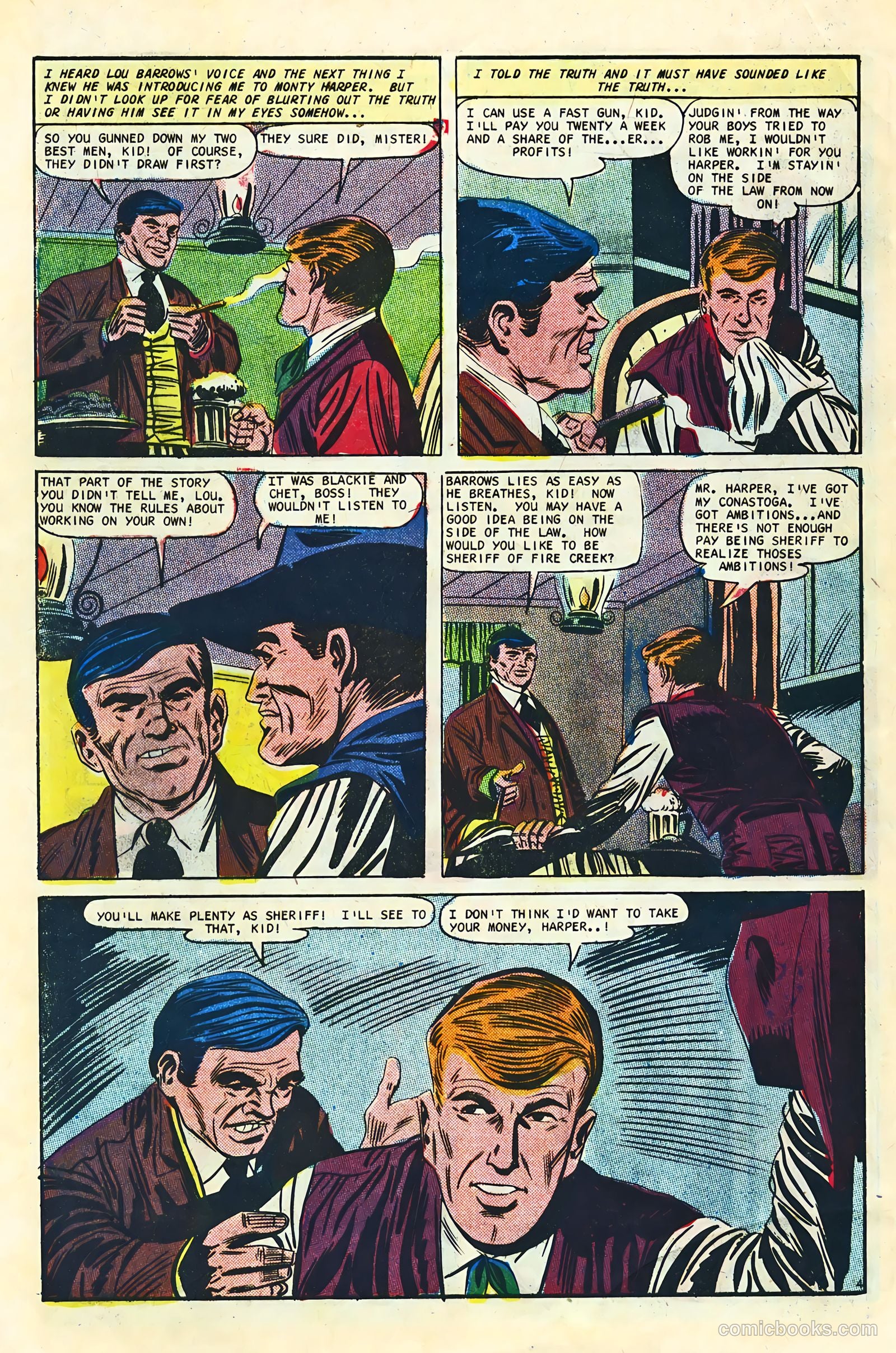 Outlaws of the West #63 (1967) — page 28 of 36