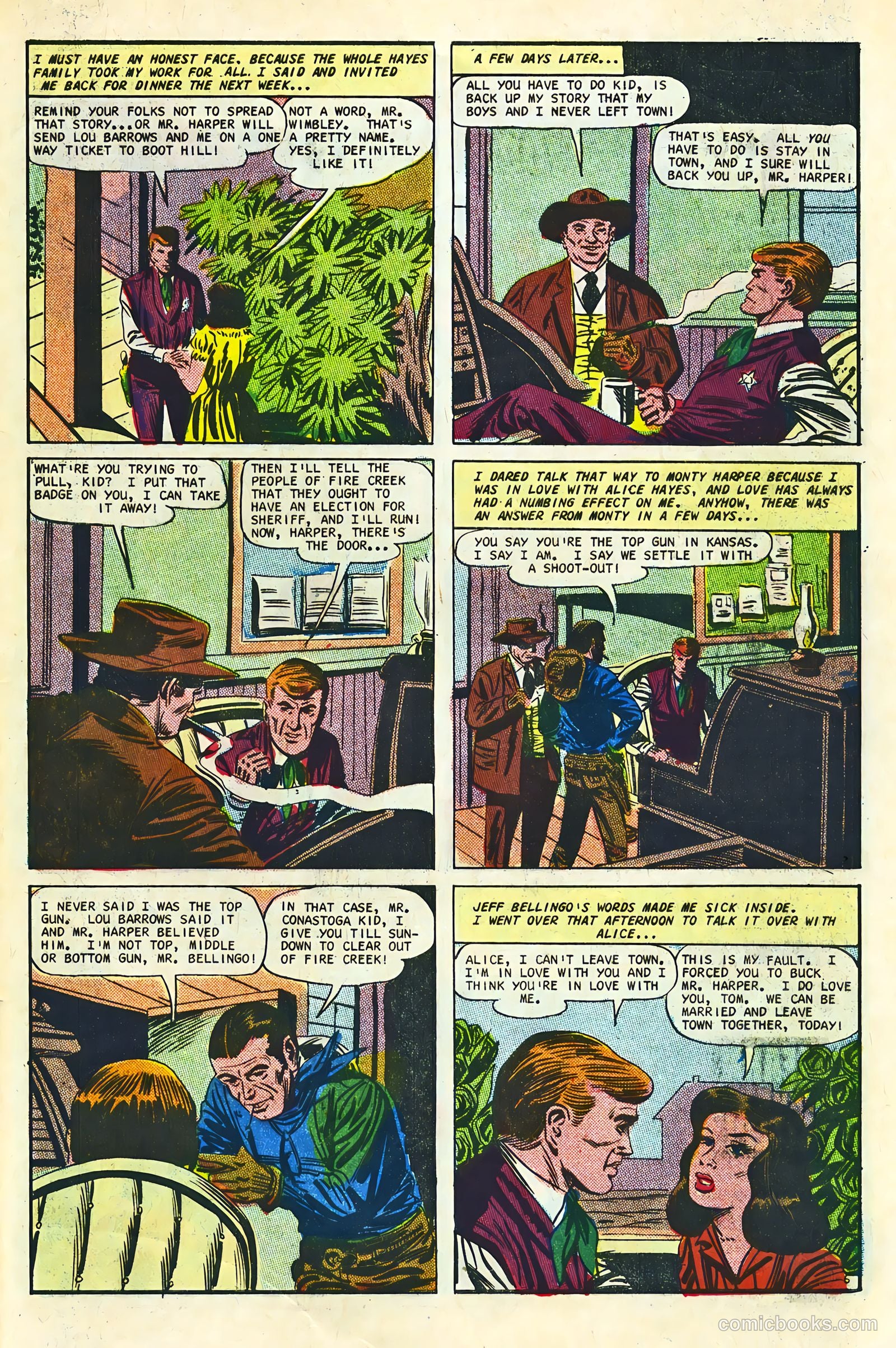 Outlaws of the West #63 (1967) — page 31 of 36