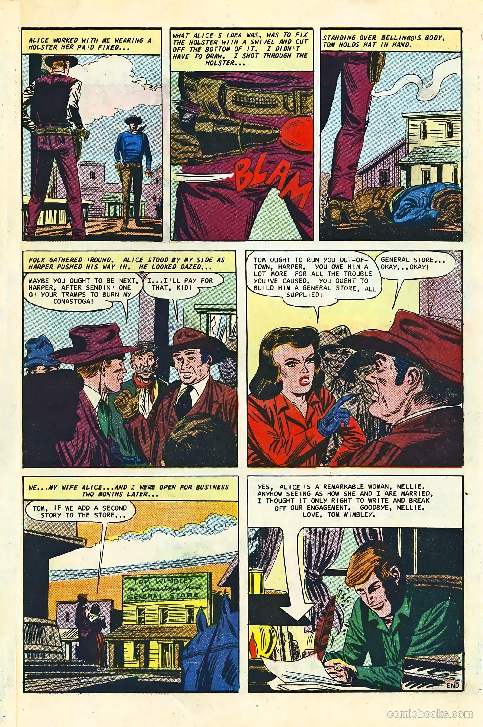 Outlaws of the West #63 (1967) — page 33 of 36