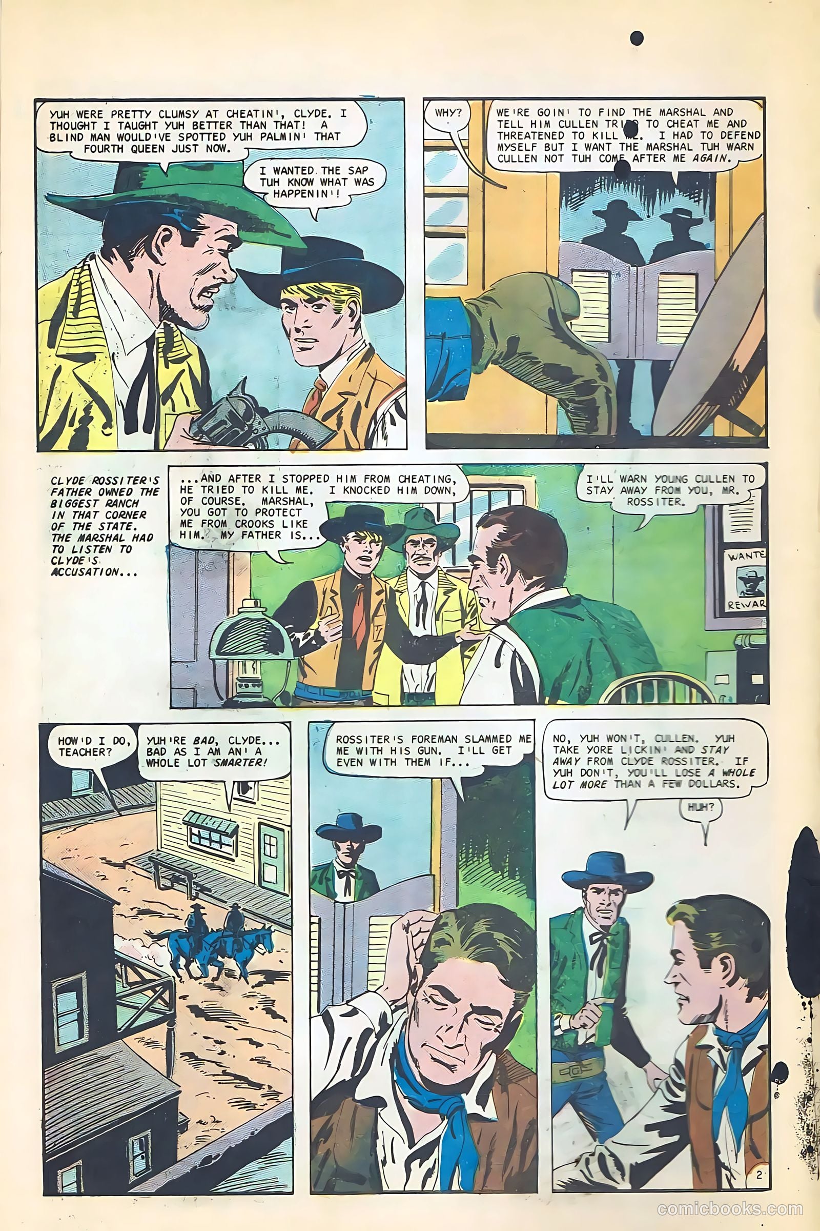 Outlaws of the West #64 (1967) — page 4 of 36