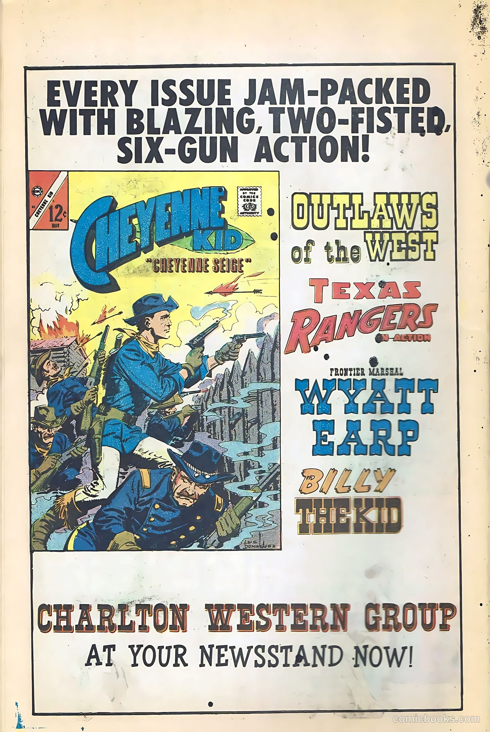 Outlaws of the West #64 (1967) — page 8 of 36