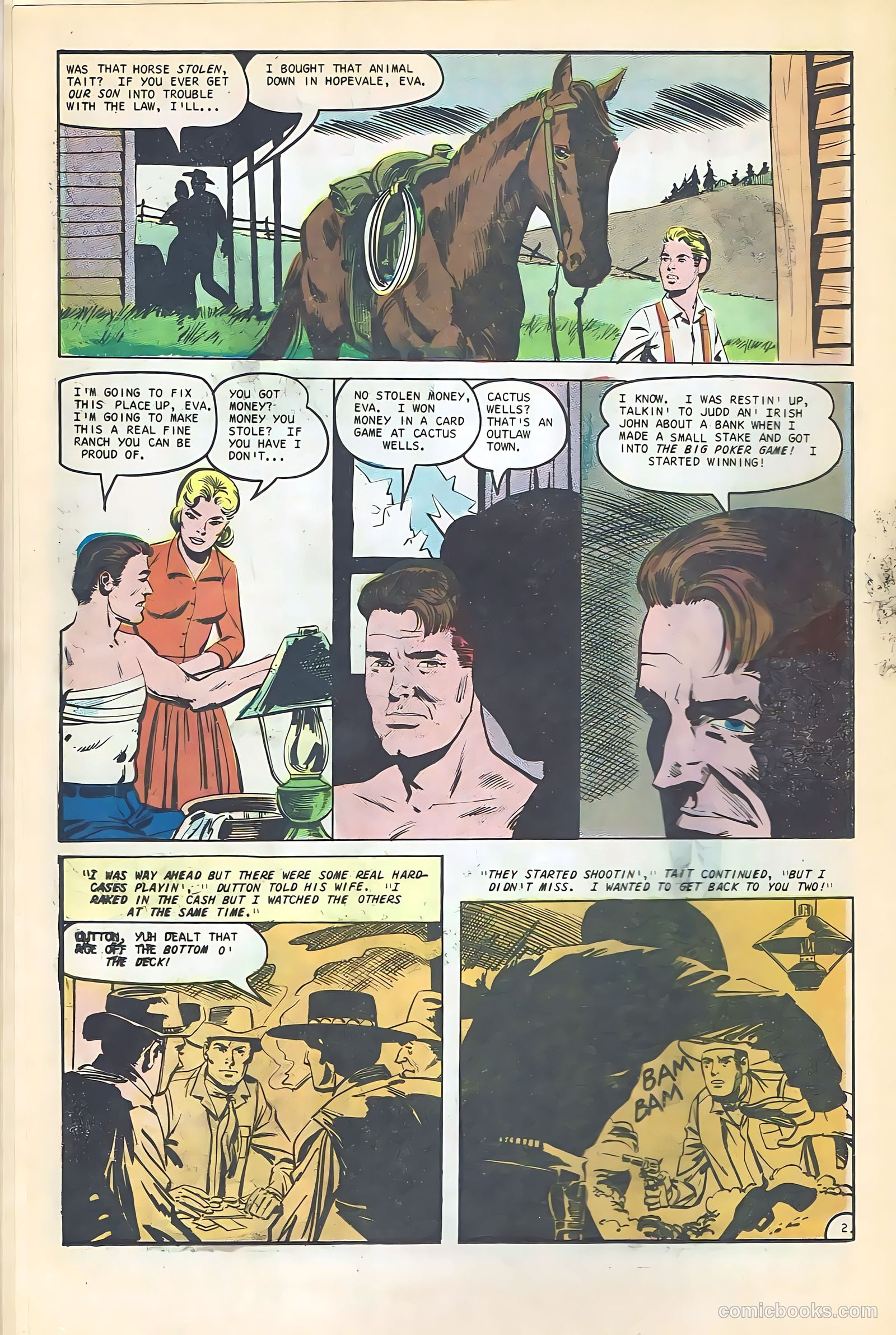 Outlaws of the West #64 (1967) — page 16 of 36